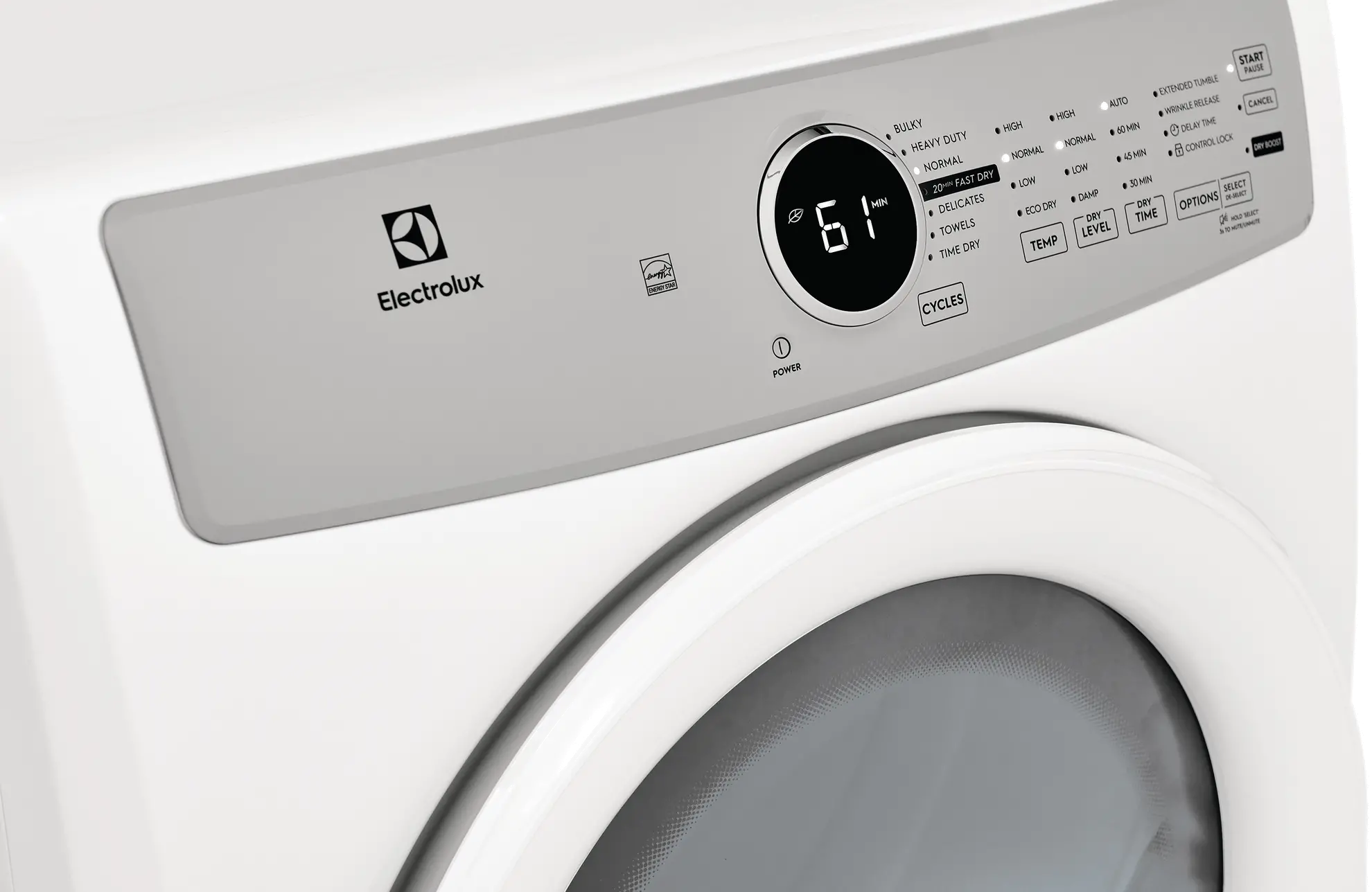 ELFE7337AW Electrolux Electric Dryer - White, ELF7337A-5