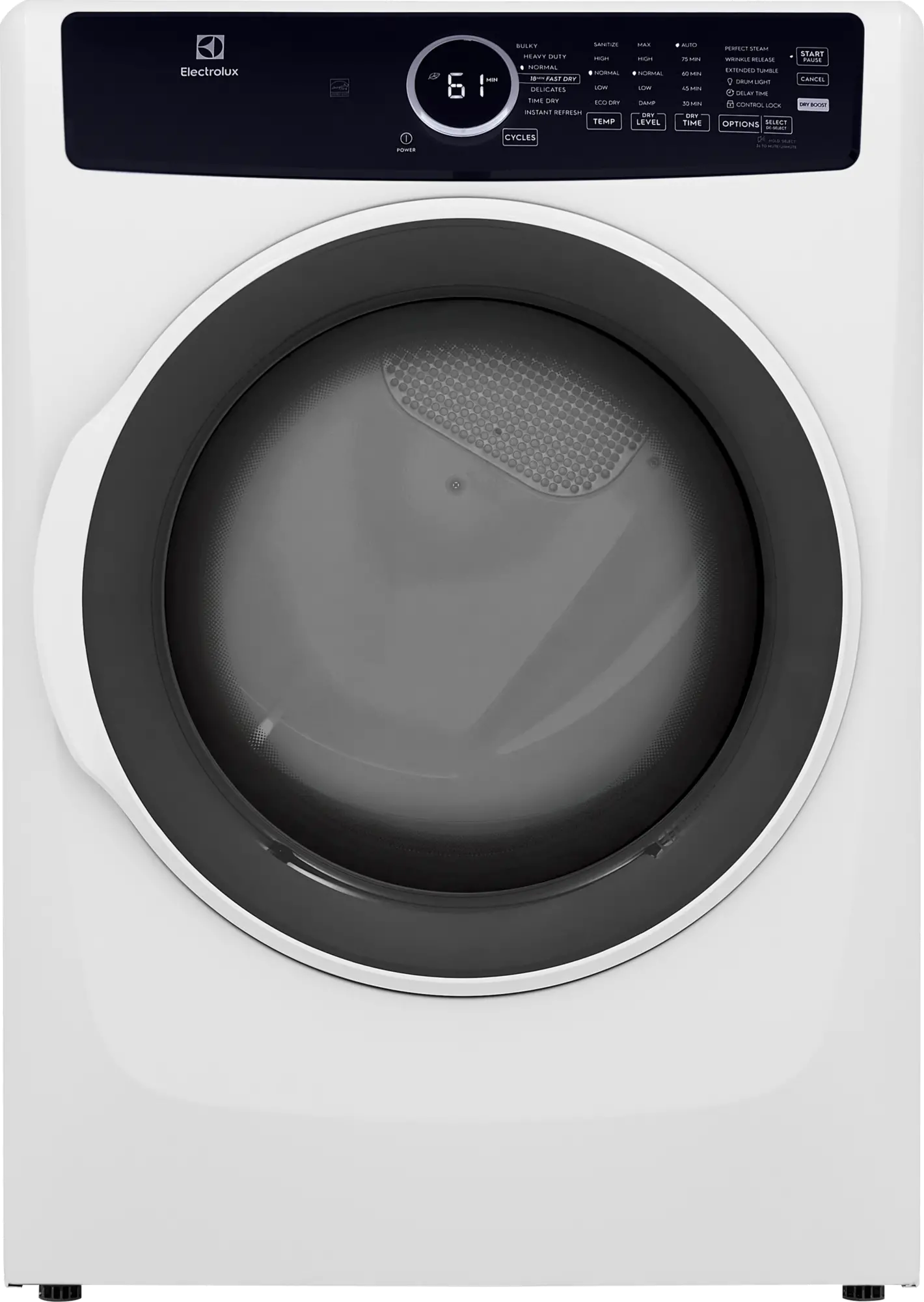 ELFG7437AW Electrolux 8 cu ft Gas Dryer - White, ELF7437A-1