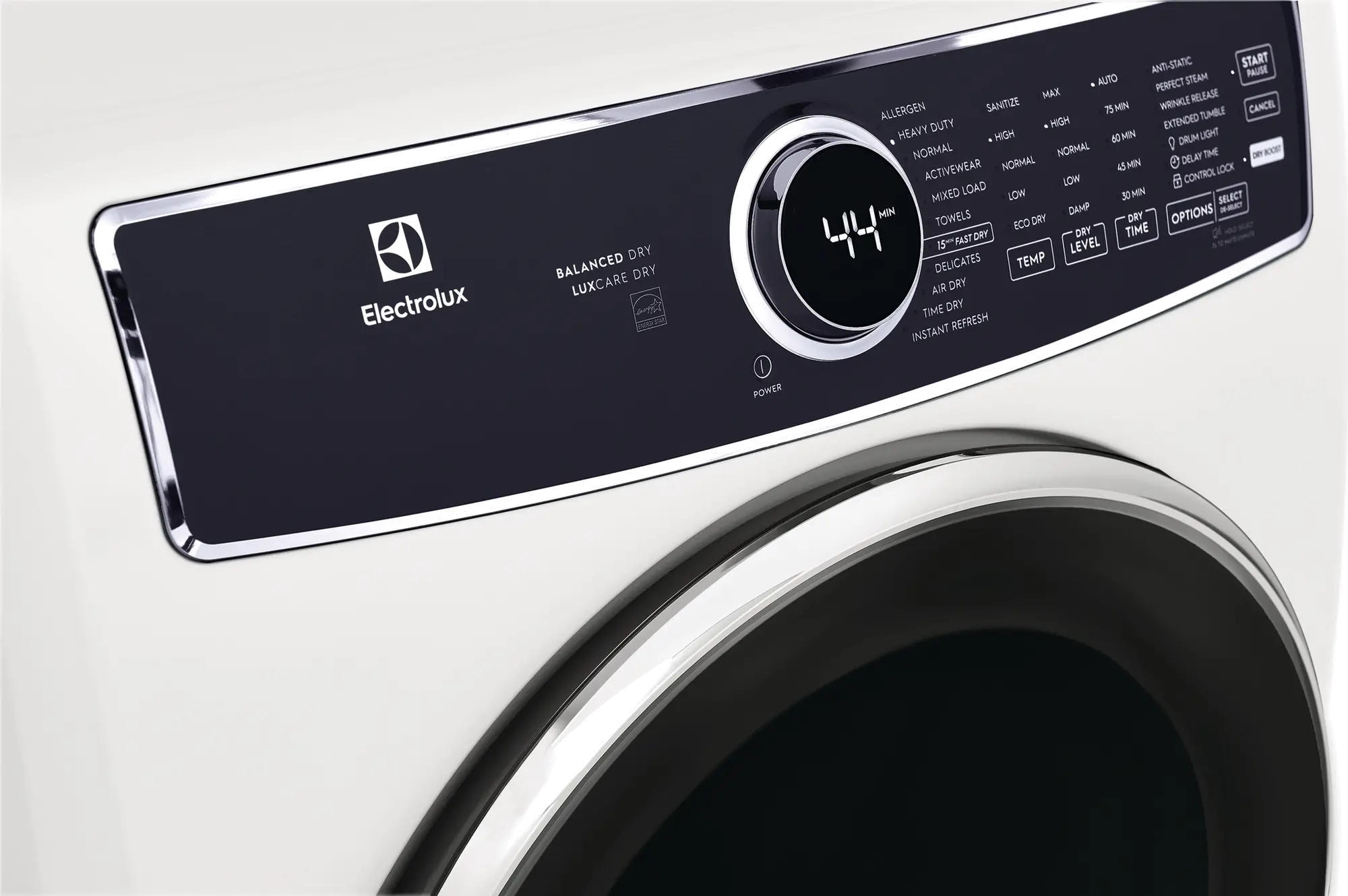 ELFE7637AW Electrolux 8 cu ft Electric Dryer - White, ELF7637AW-6