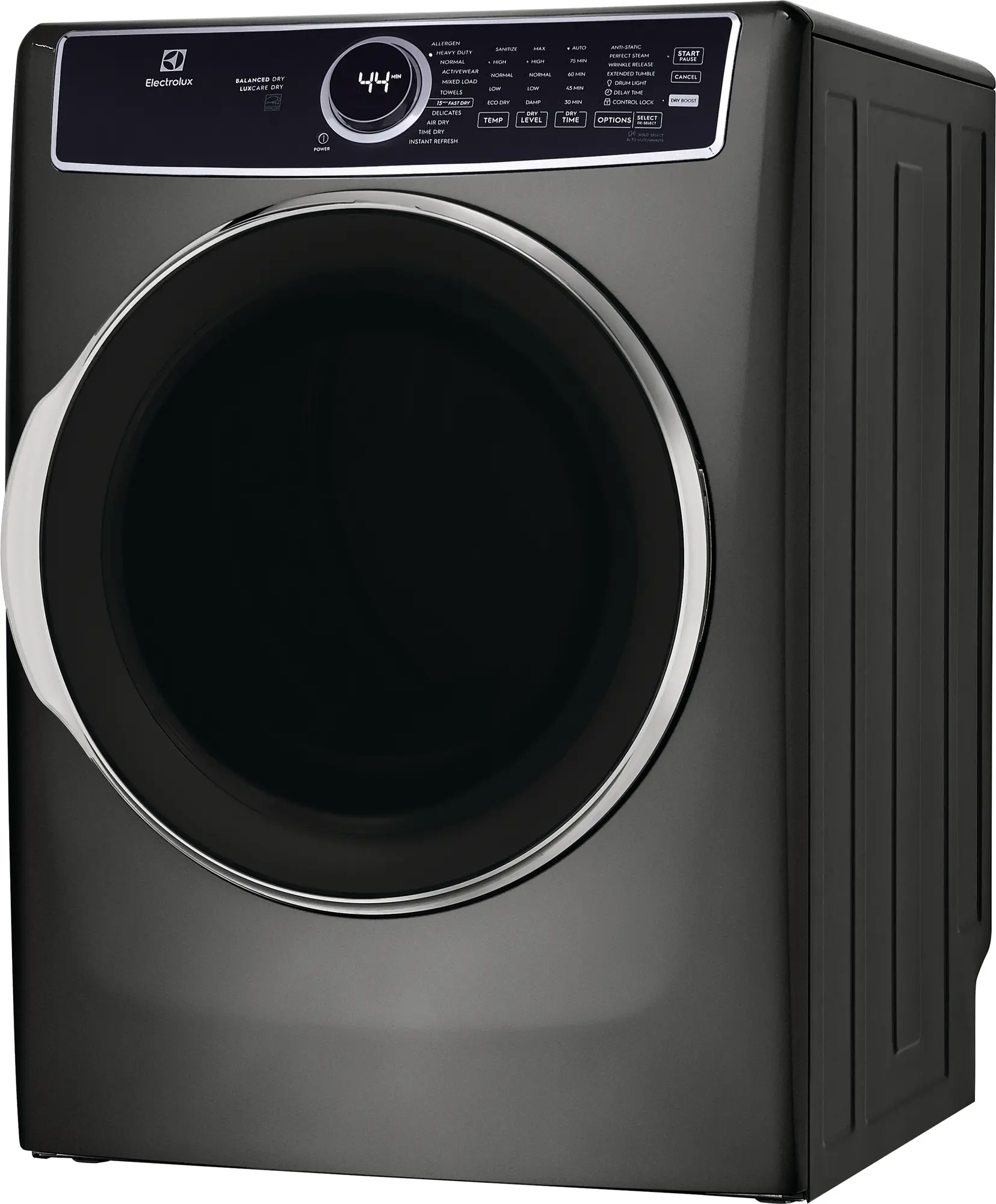 ELFE7637AT Electrolux 8 cu ft Electric Dryer - Titanium, ELF7637AT-5