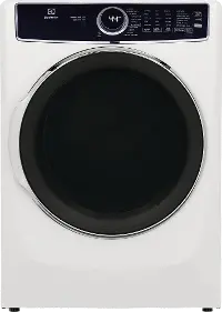 ELFG7637AW Electrolux 8 cu ft Gas Dryer - White, ELF7637AW