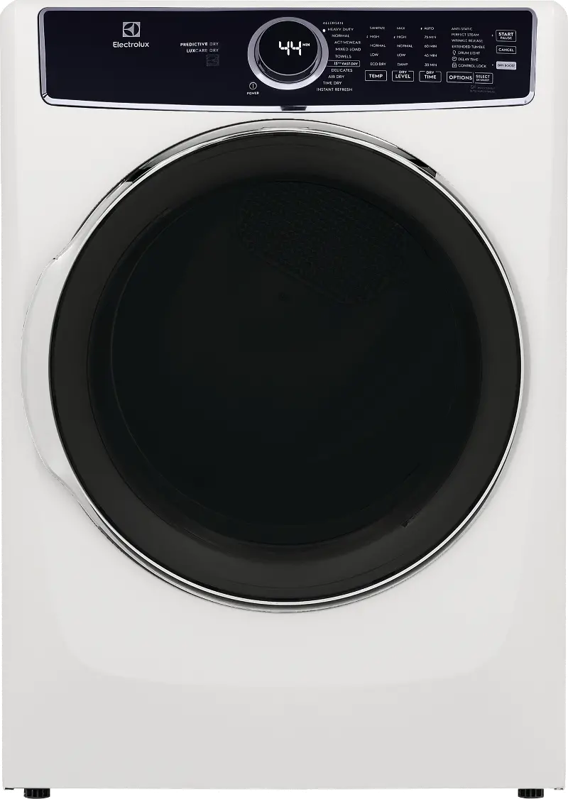 Electrolux 8 cu ft Gas Dryer - White, ELF7637AW