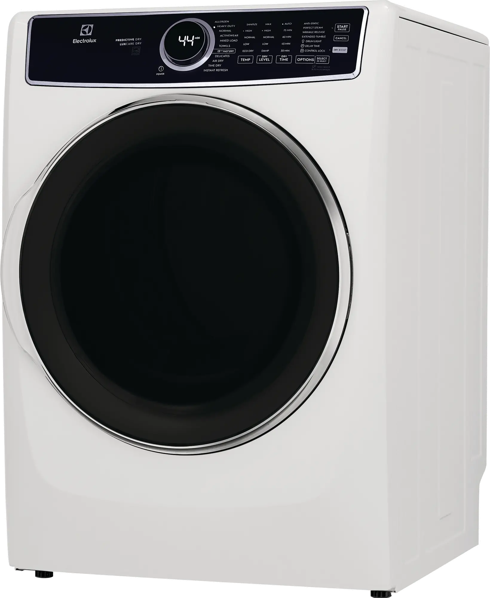ELFG7637AW Electrolux 8 cu ft Gas Dryer - White, ELF7637AW-4
