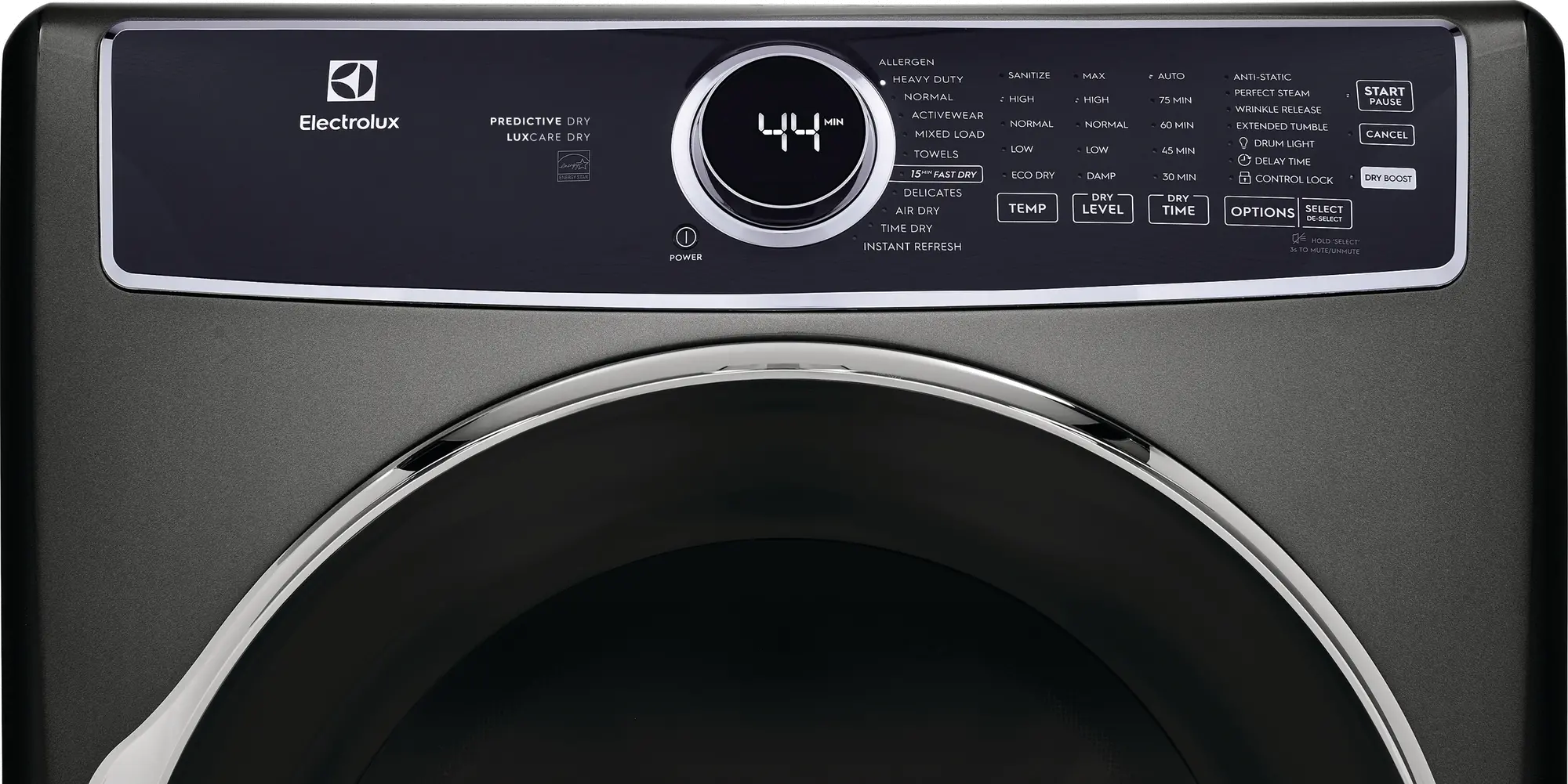 ELFG7637AT Electrolux 8 cu ft Gas Dryer - Titanium, ELF7637AT-2