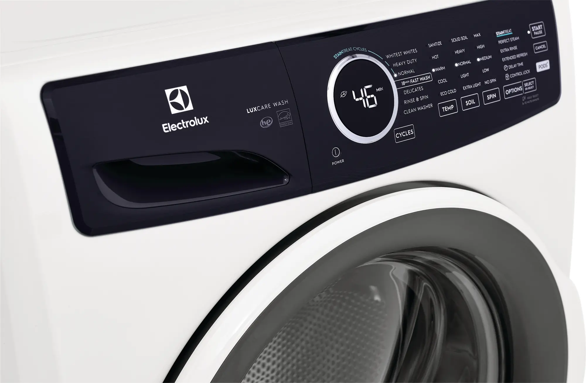 ELFW7437AW Electrolux 4.5 cu ft Front Load Washer - White ELF7437A-6