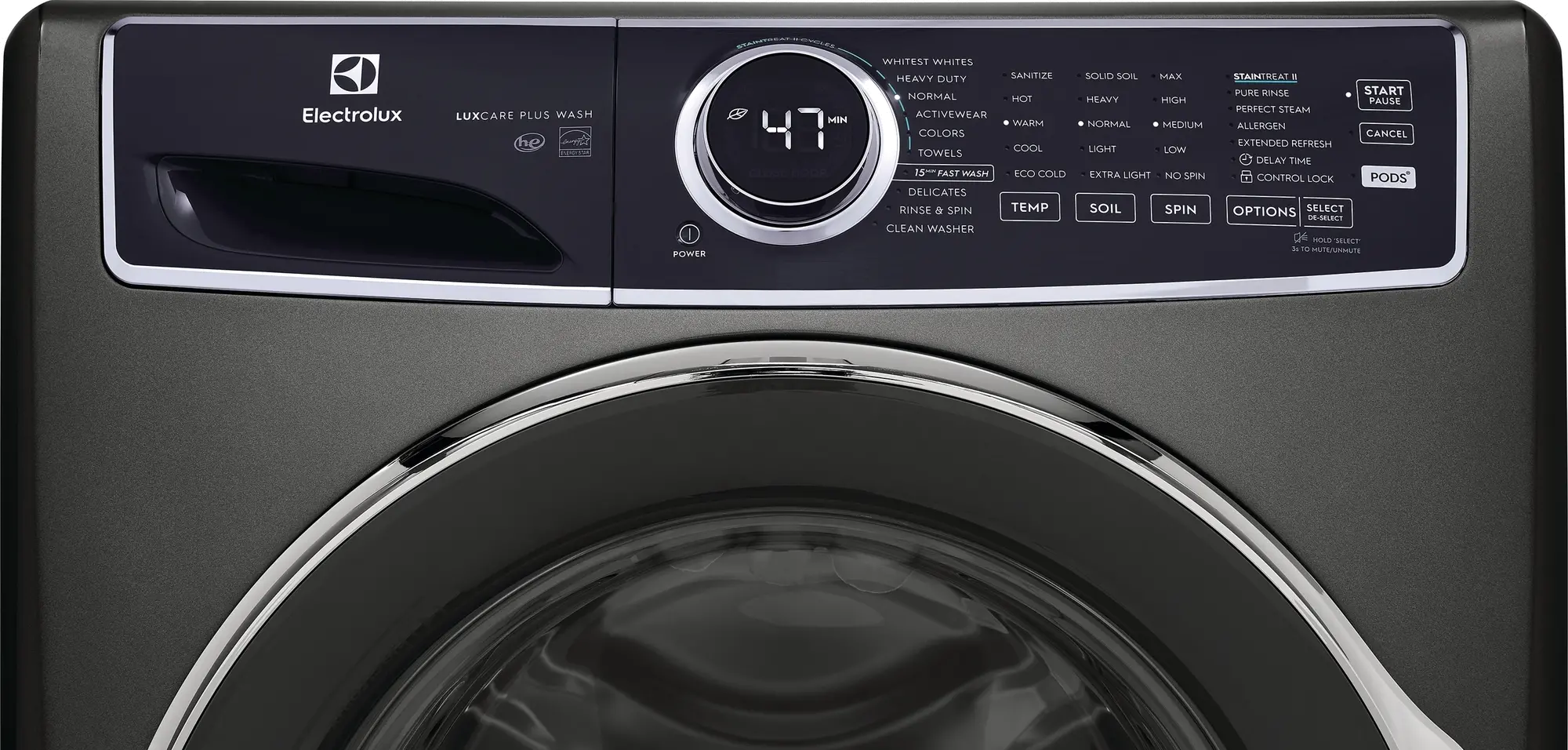 ELFW7537AT Electrolux Front Load Washer - Titanium, ELF7537A-2