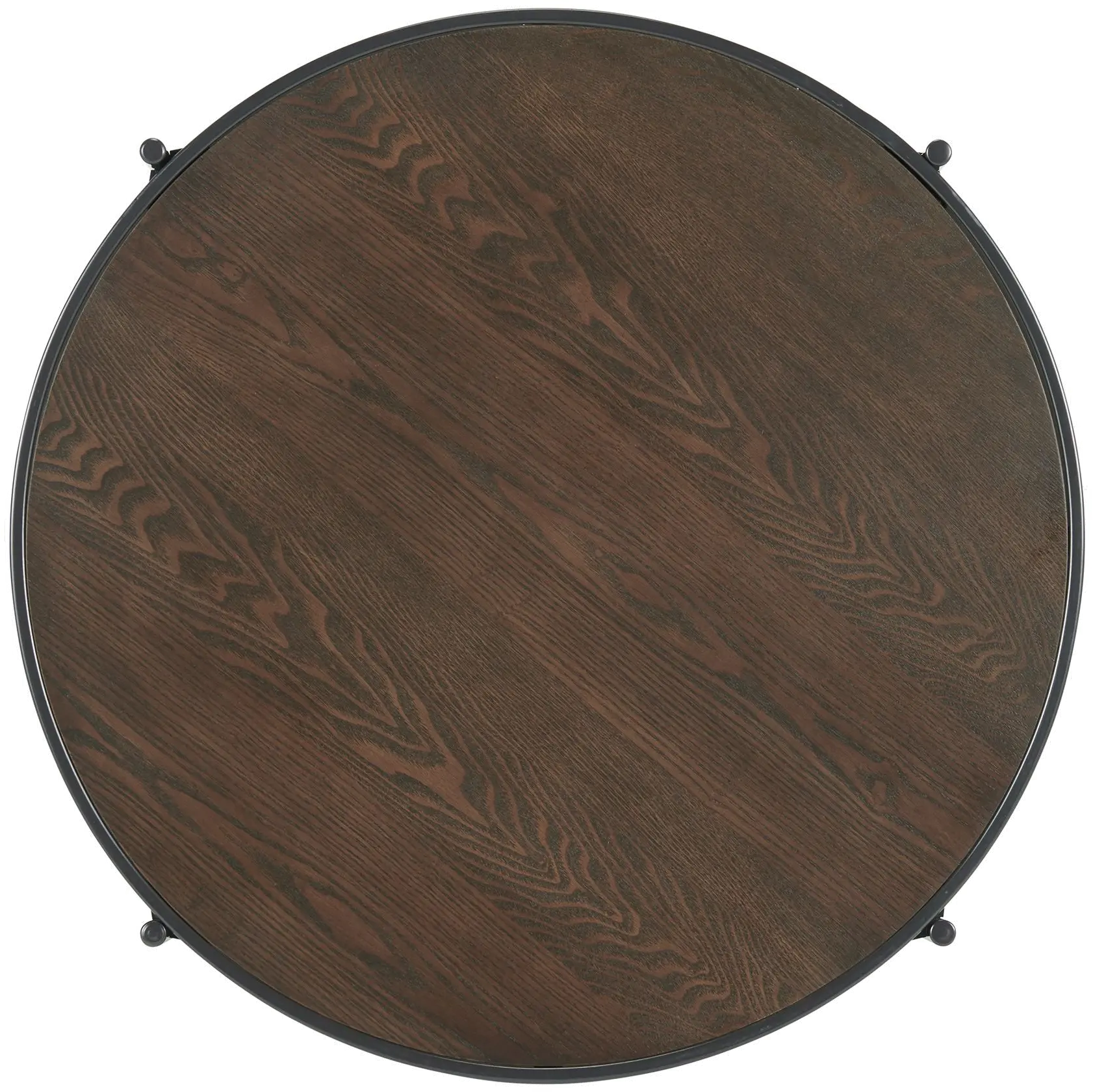 Vienna Black and Brown Wood Coffee Table-5