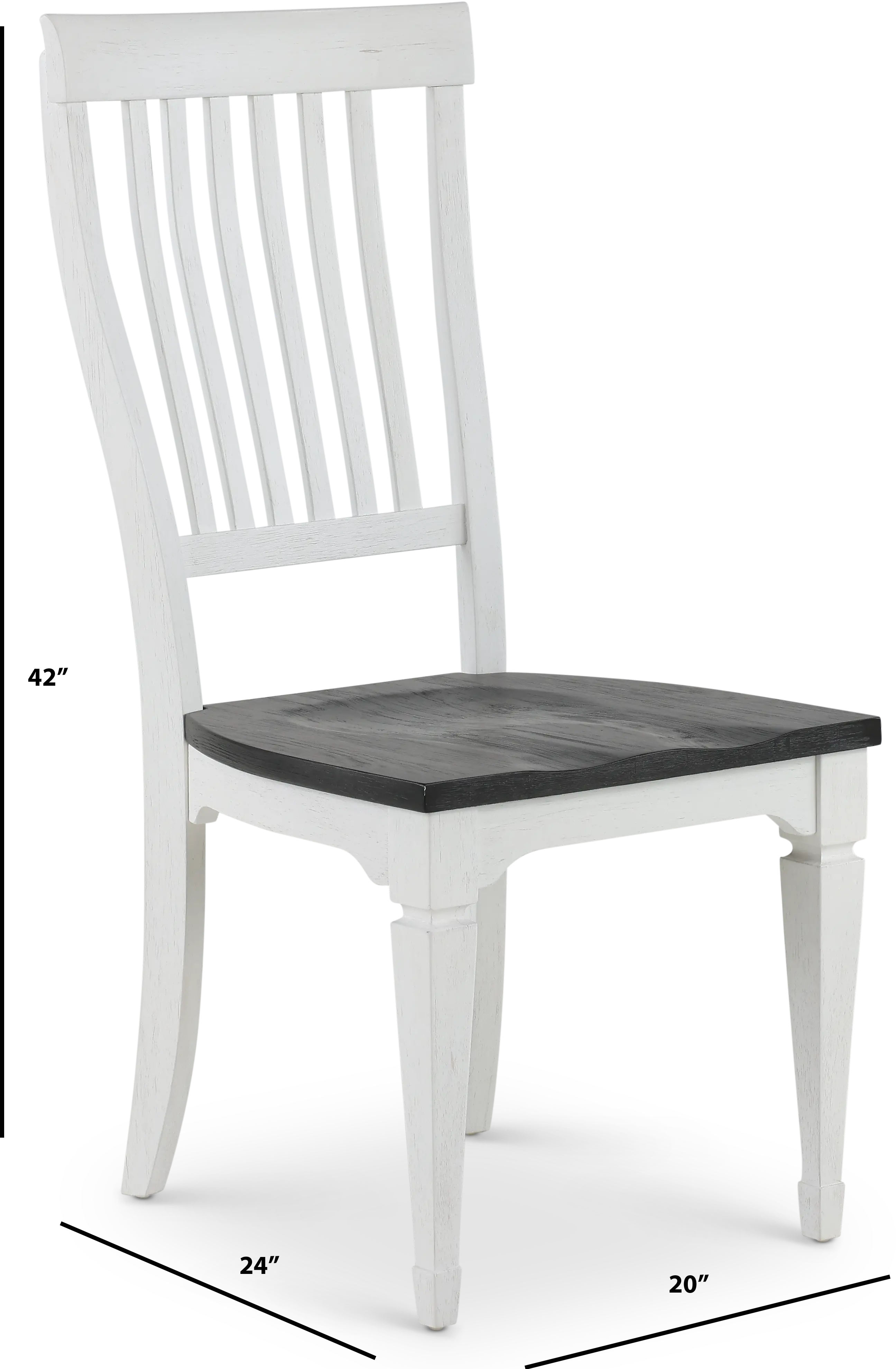 417-C1500S Allyson Park White Dining Room Chair-3