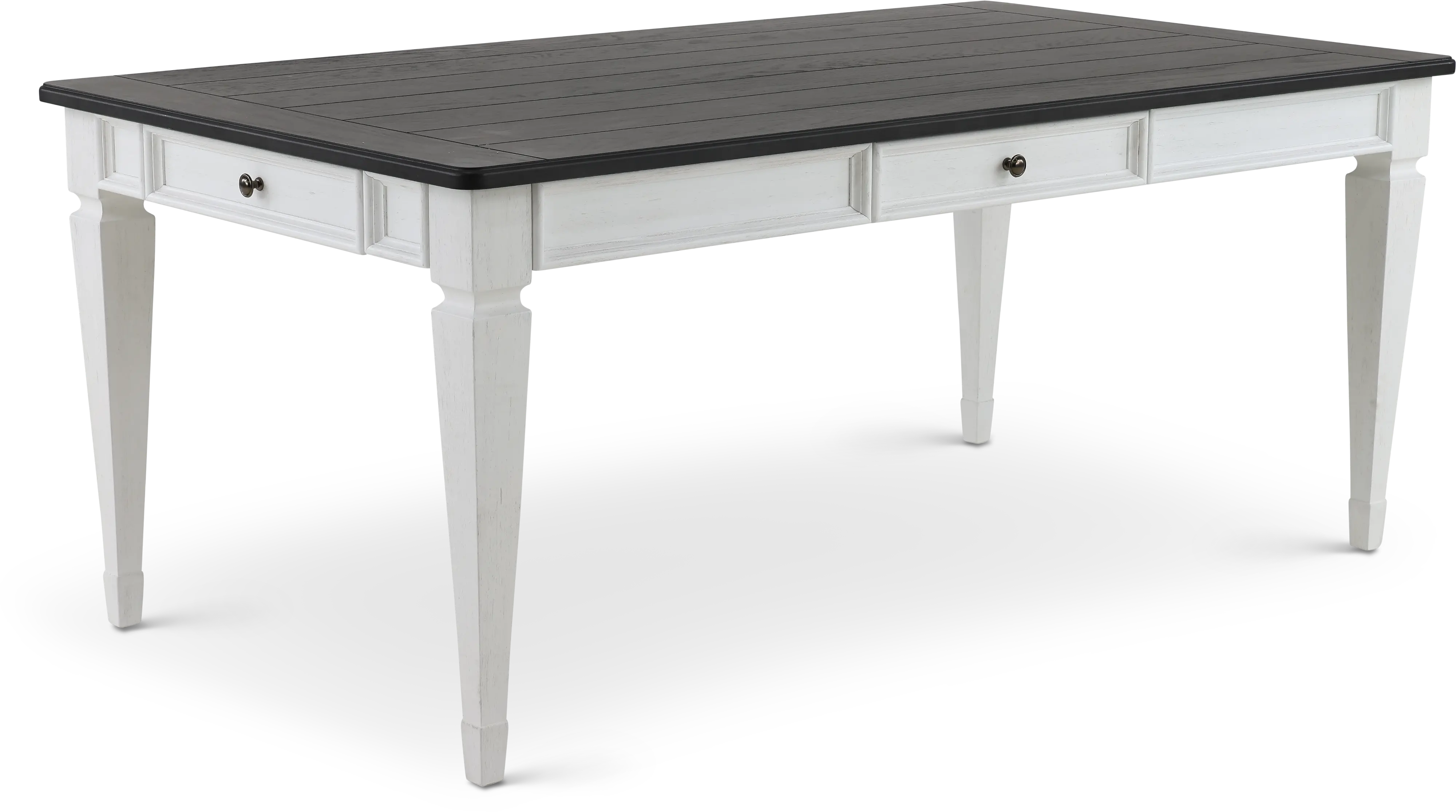 417-T4072 Allyson Park White Dining Room Table-4