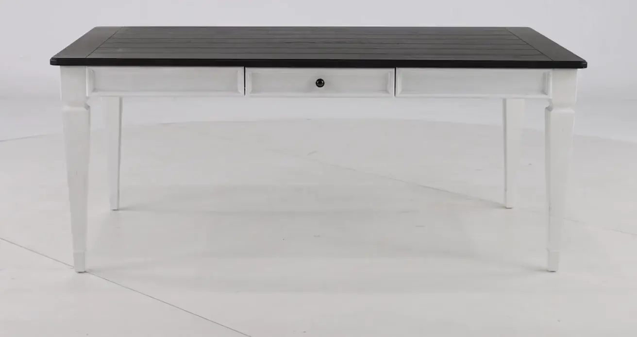 417-T4072 Allyson Park White Dining Room Table-5