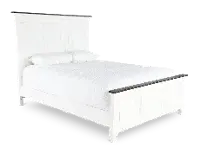 417-BED5/0 Allyson Park Brushed White Queen Bed