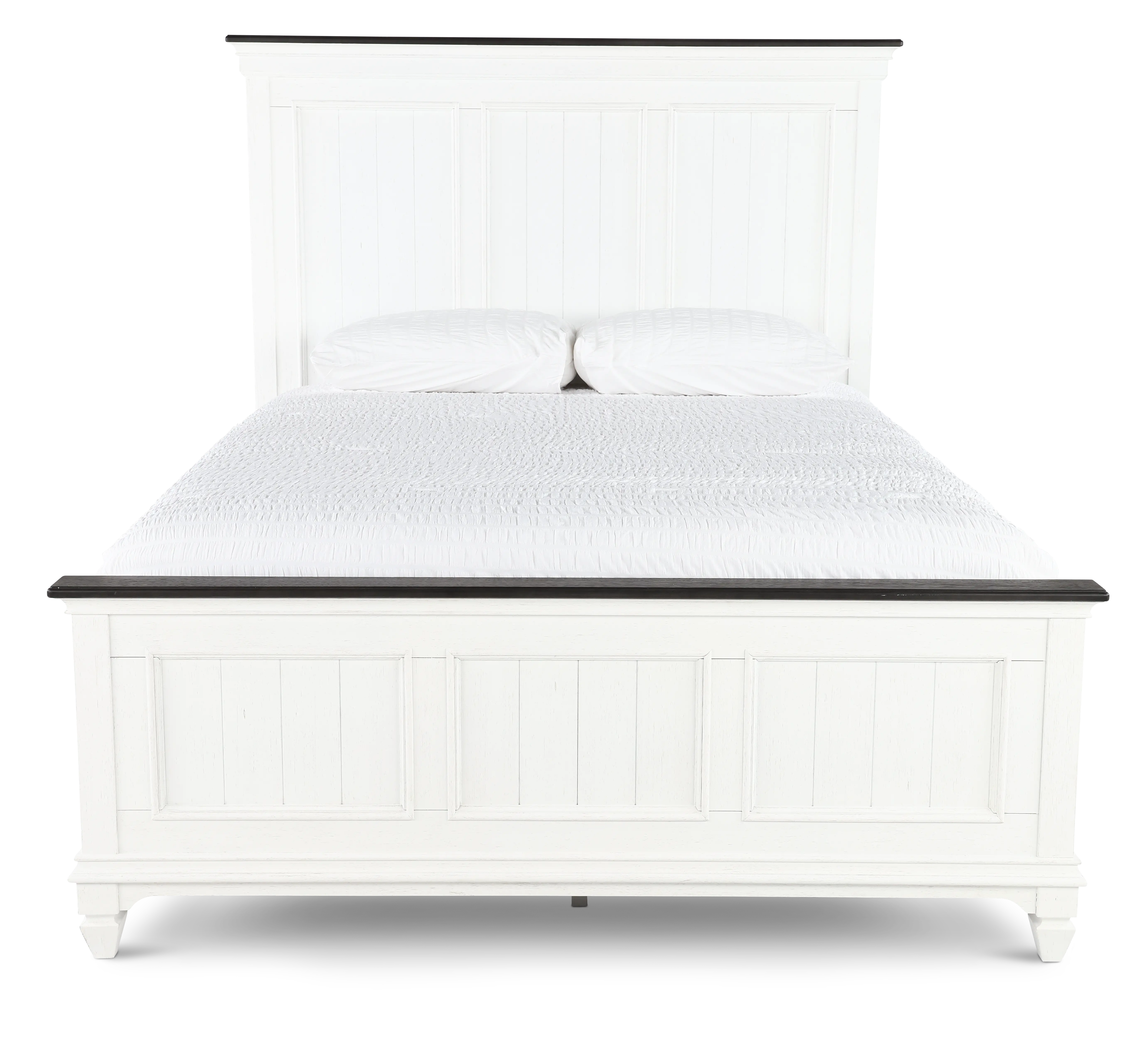 417-BED5/0 Allyson Park Brushed White Queen Bed-4