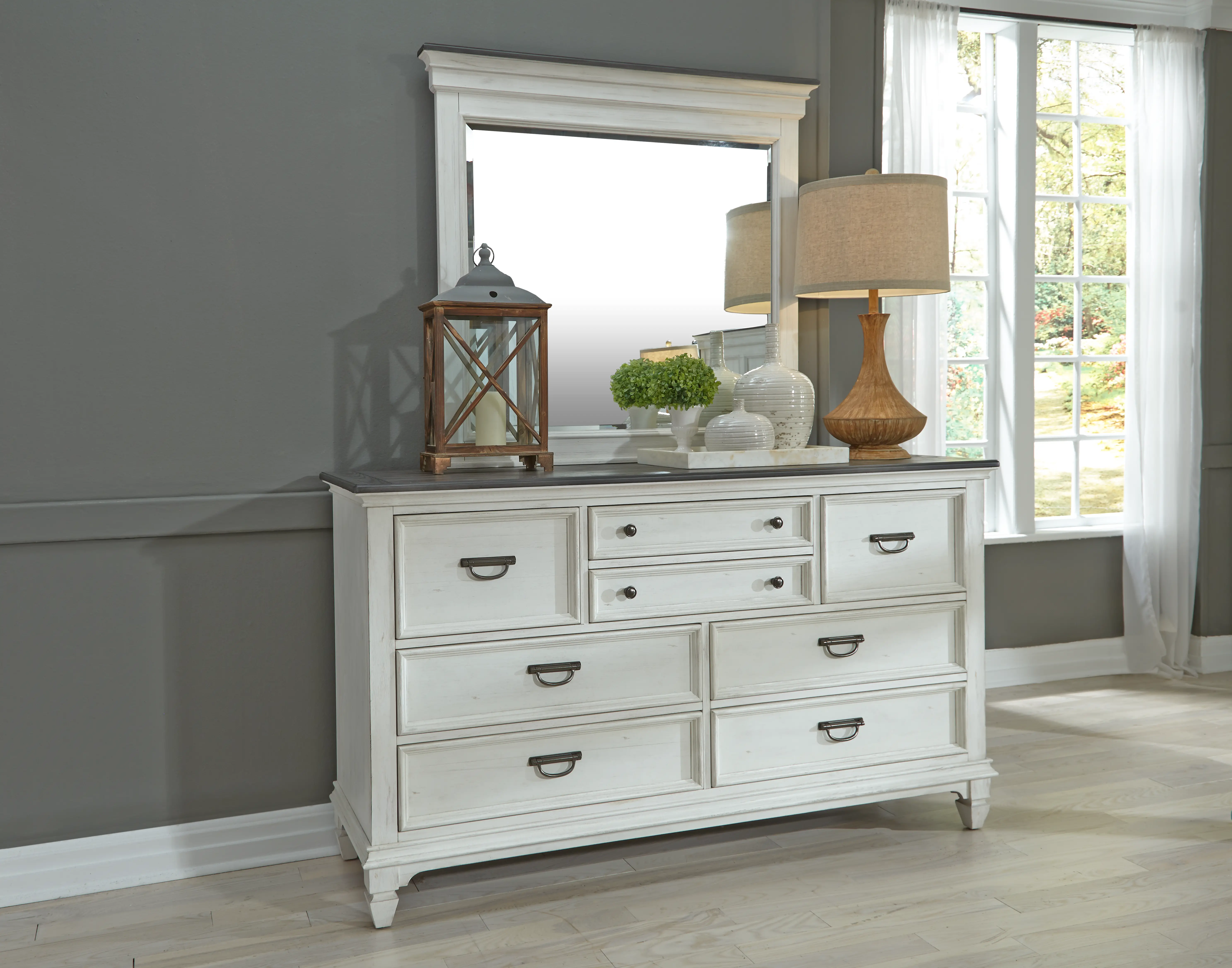 417-BR31 Allyson Park White Dresser-2