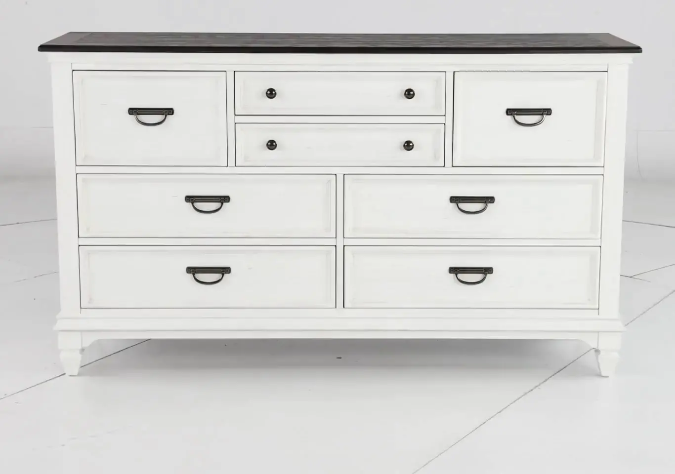 417-BR31 Allyson Park White Dresser-5