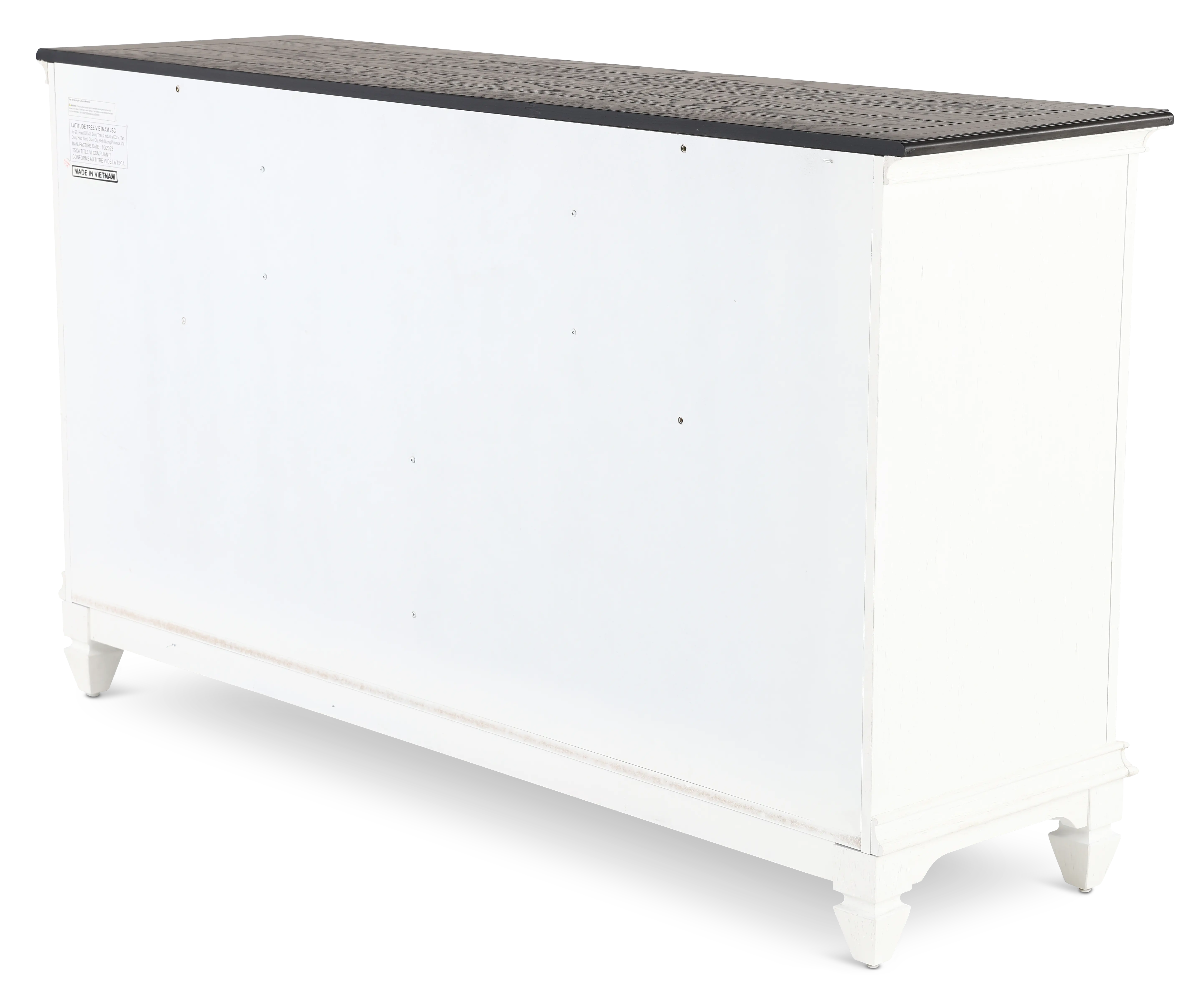 417-BR31 Allyson Park White Dresser-6