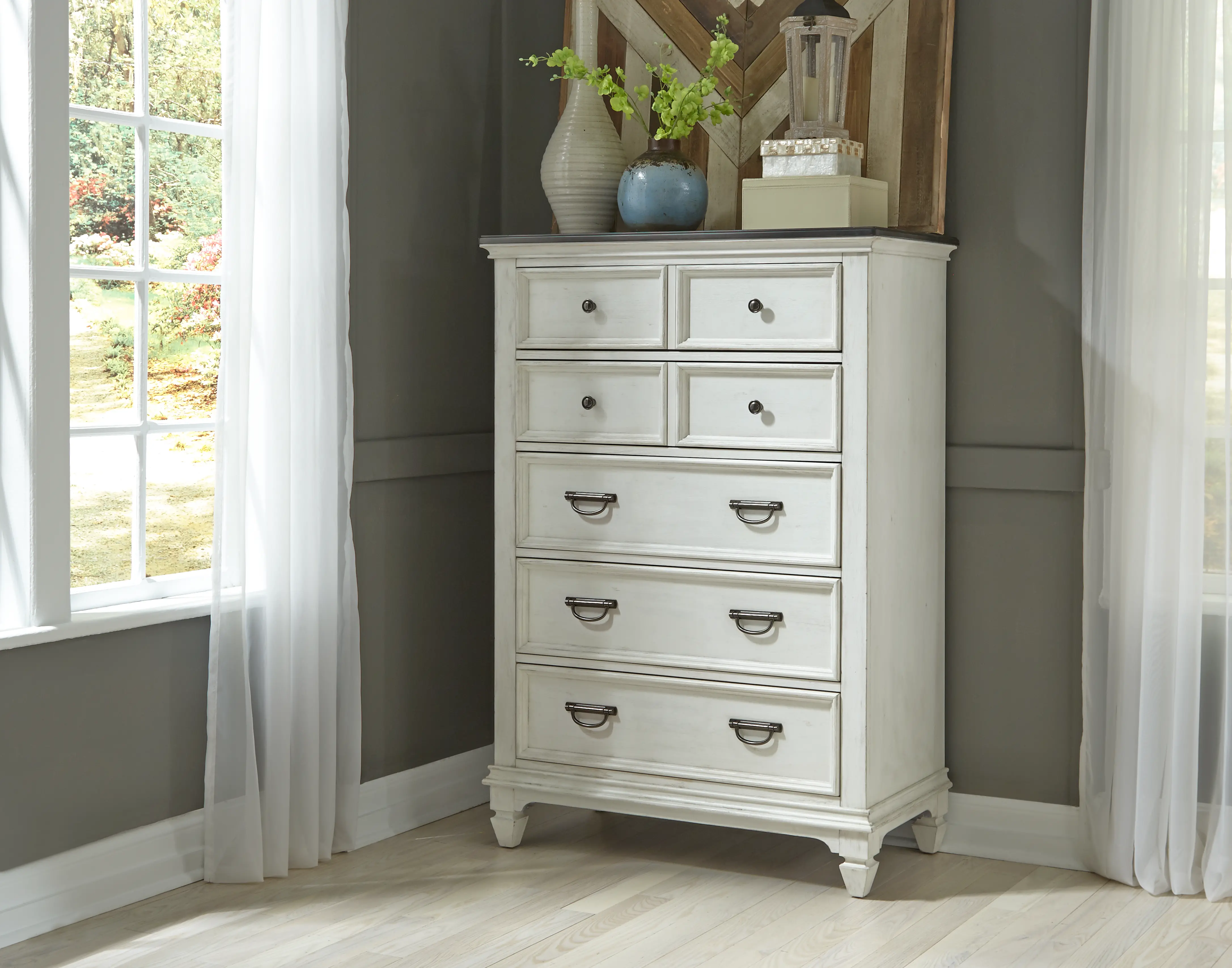 417-BR41 Allyson Park White Chest of Drawers-2