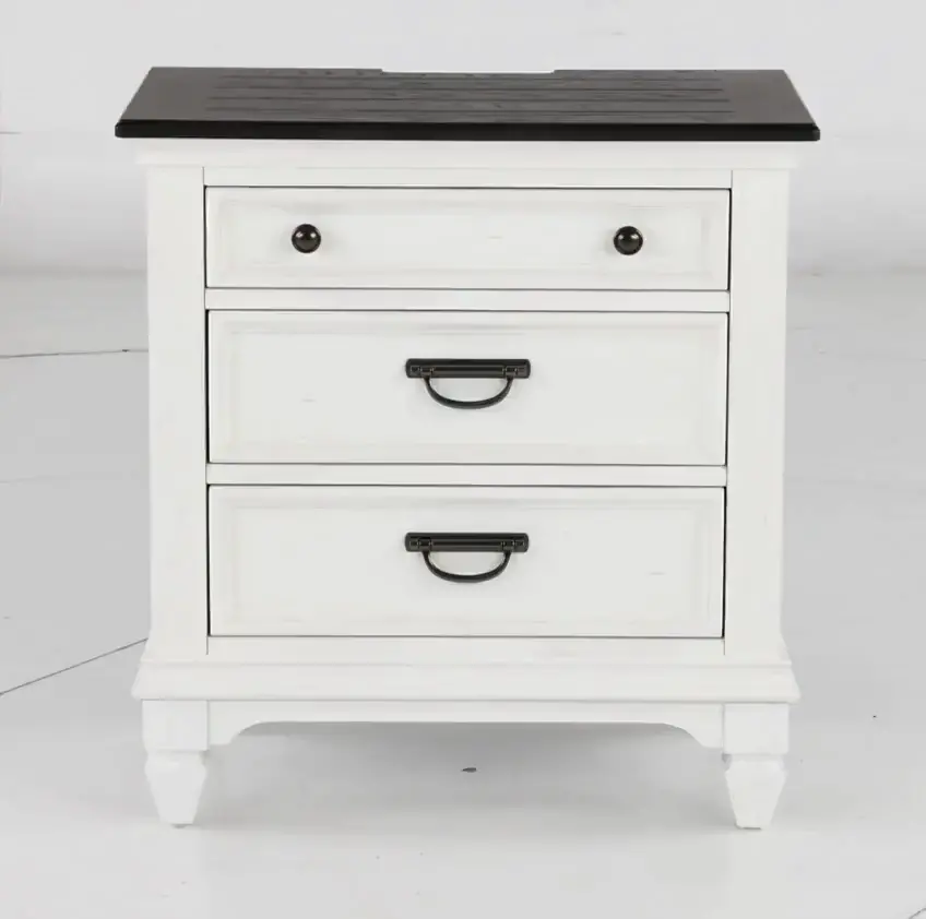 417-BR61 Allyson Park White Nightstand-5