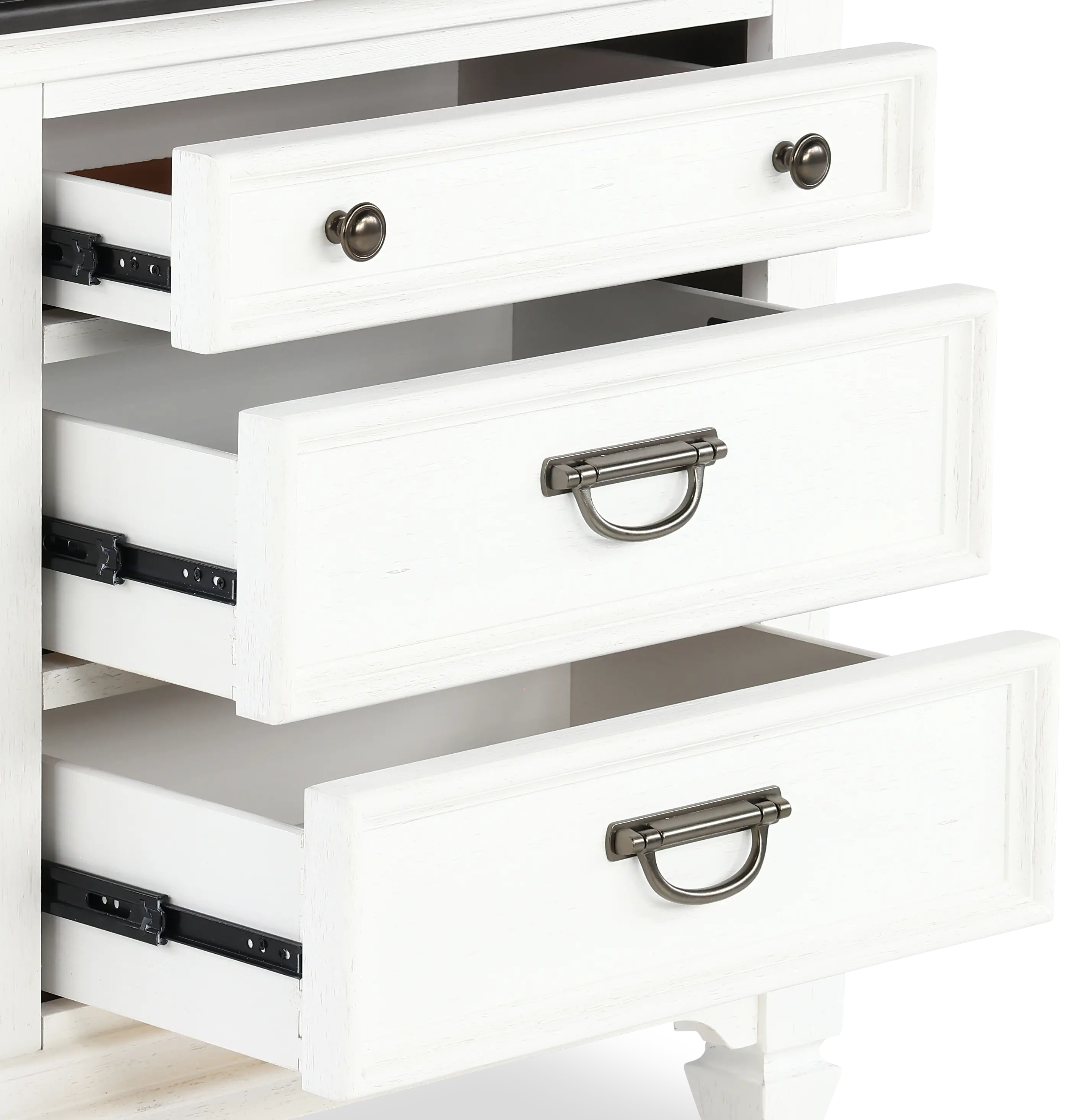 417-BR61 Allyson Park White Nightstand-7