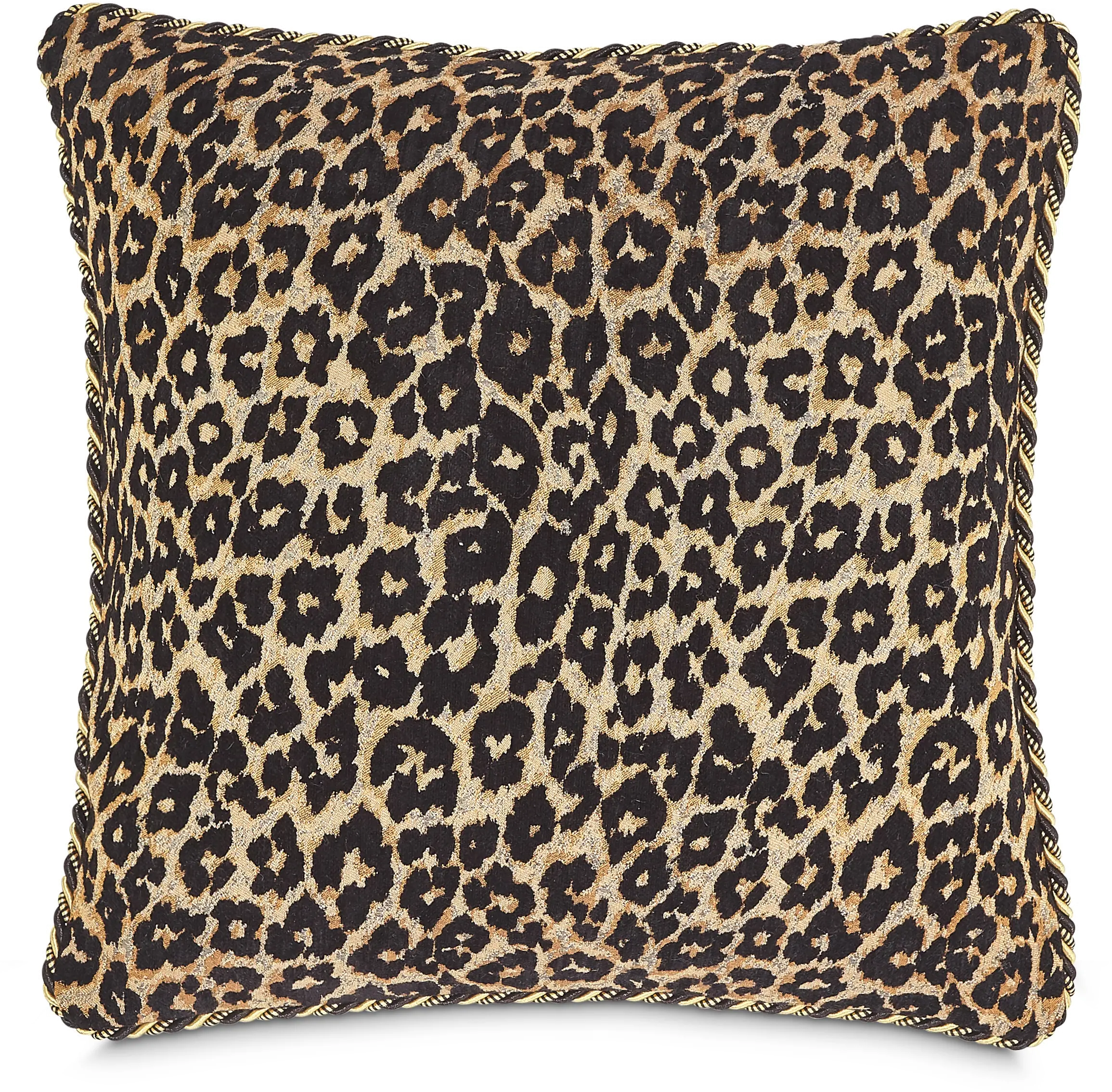 Calavera-Jaguar Square Pillow-1
