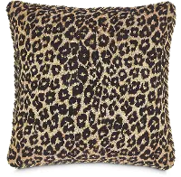 Calavera-Jaguar Square Pillow