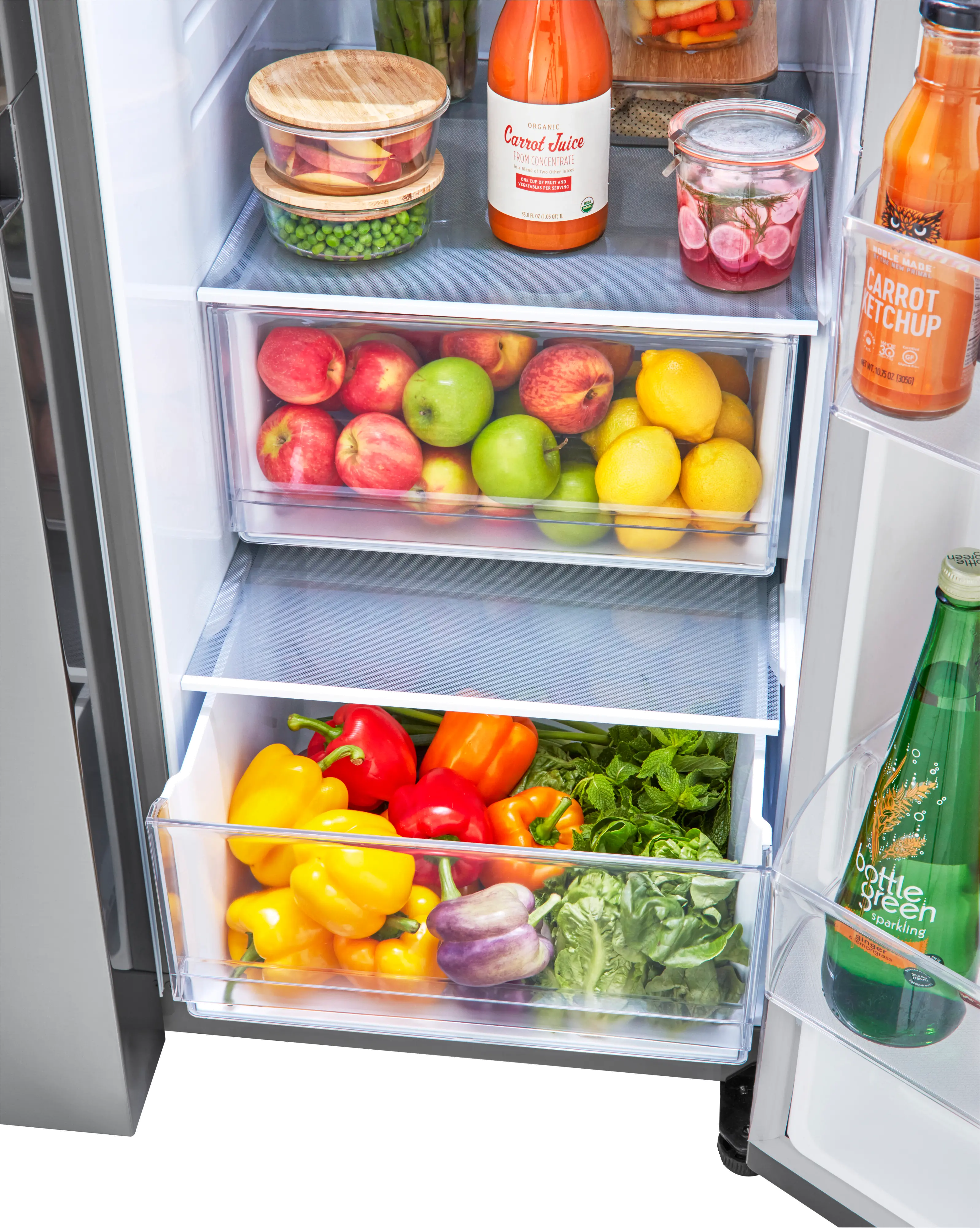 LRSXS2706S LG 27.2 cu ft Side by Side Refrigerator - Stainless Steel-13