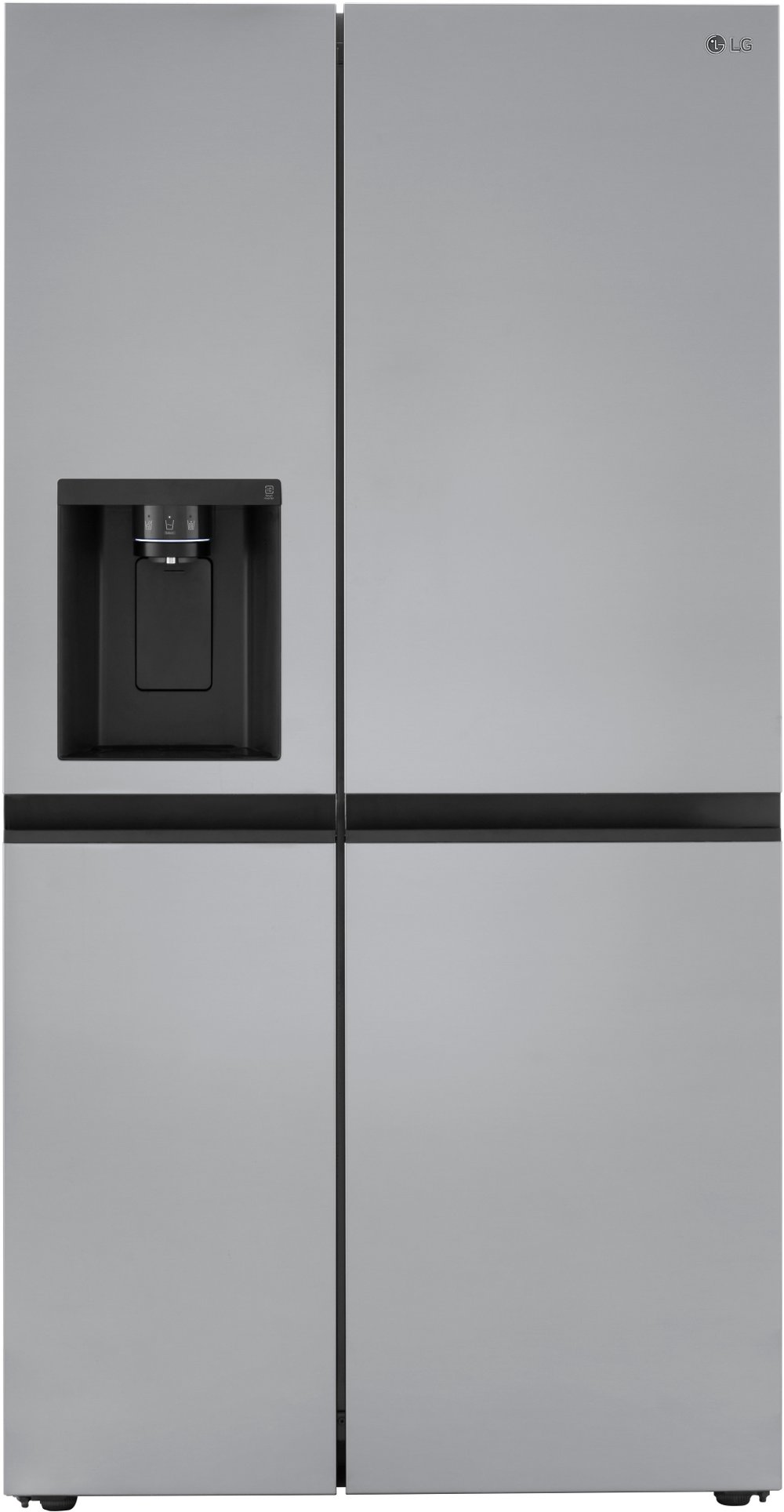 LG 23 cu ft Side by Side Refrigerator - Counter Depth Stainless Steel