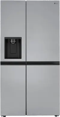 LRSXC2306S LG 23 cu ft Side by Side Refrigerator - Counter Depth Stainless Steel