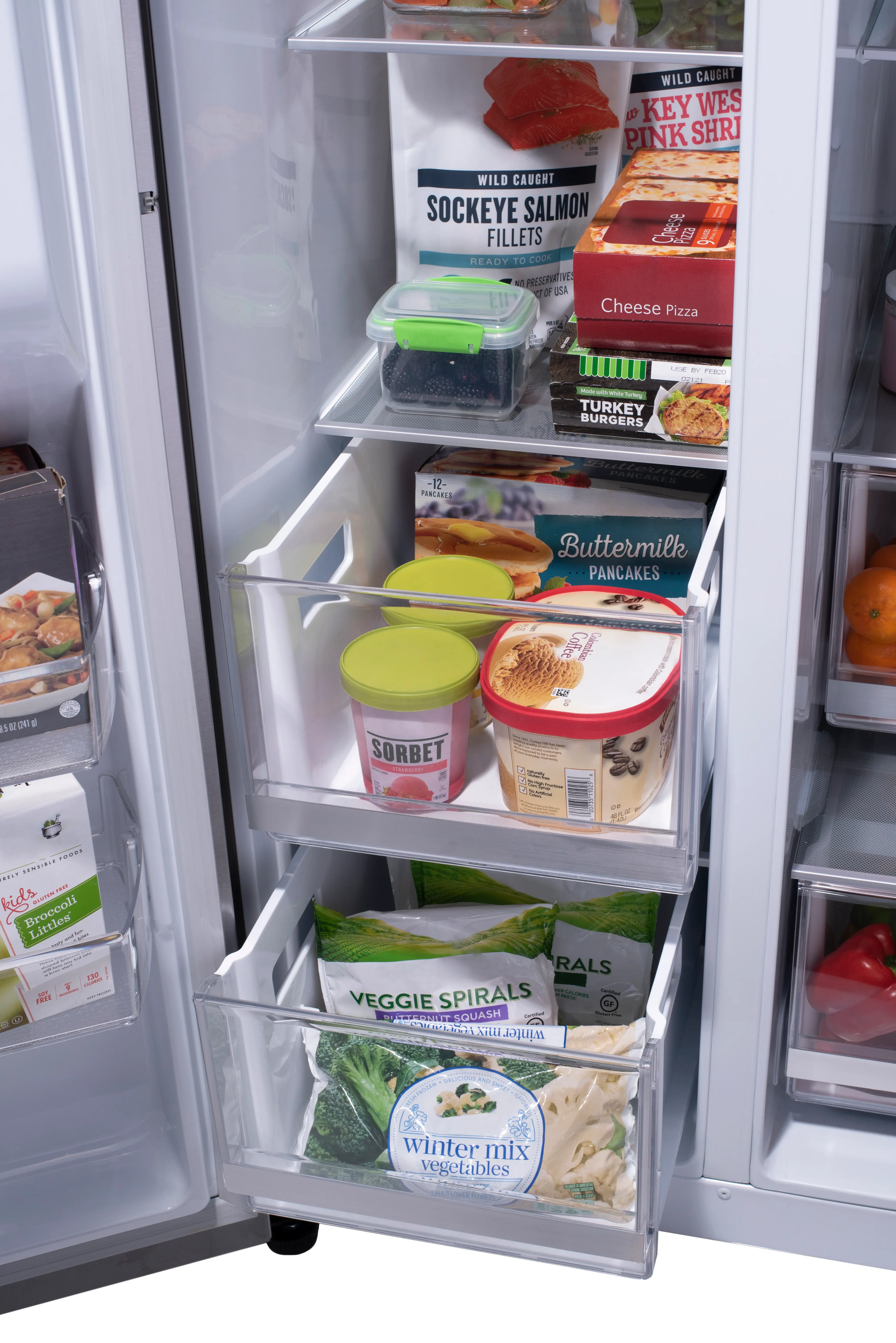 LRSOS2706S LG 26.8 cu ft Side by Side Refrigerator - Stainless Steel-10