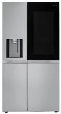 LRSOS2706S LG 26.8 cu ft Side by Side Refrigerator - Stainless Steel