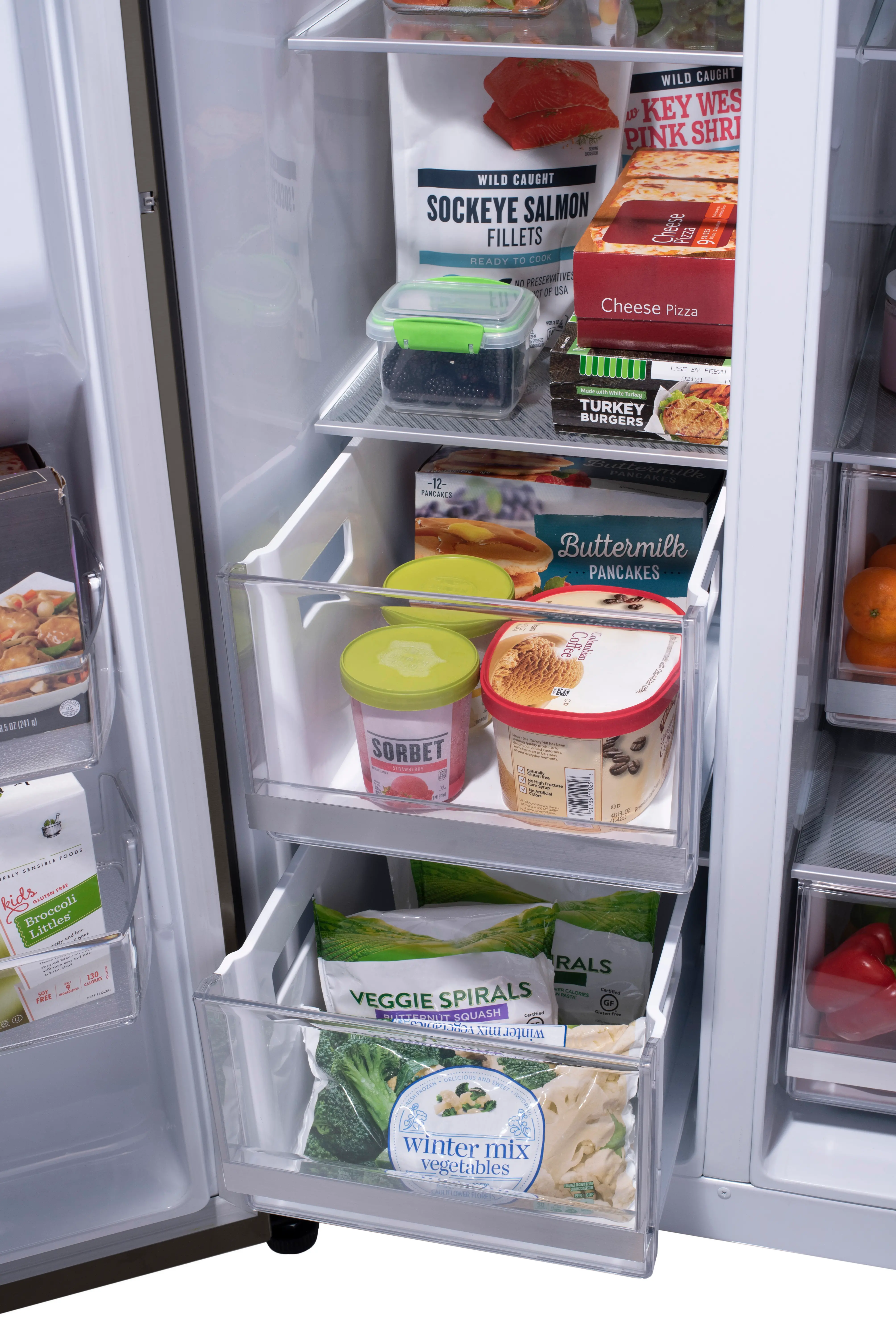 LRSOS2706D LG 26.8 cu ft Side by Side Refrigerator - Black Stainless Steel-11