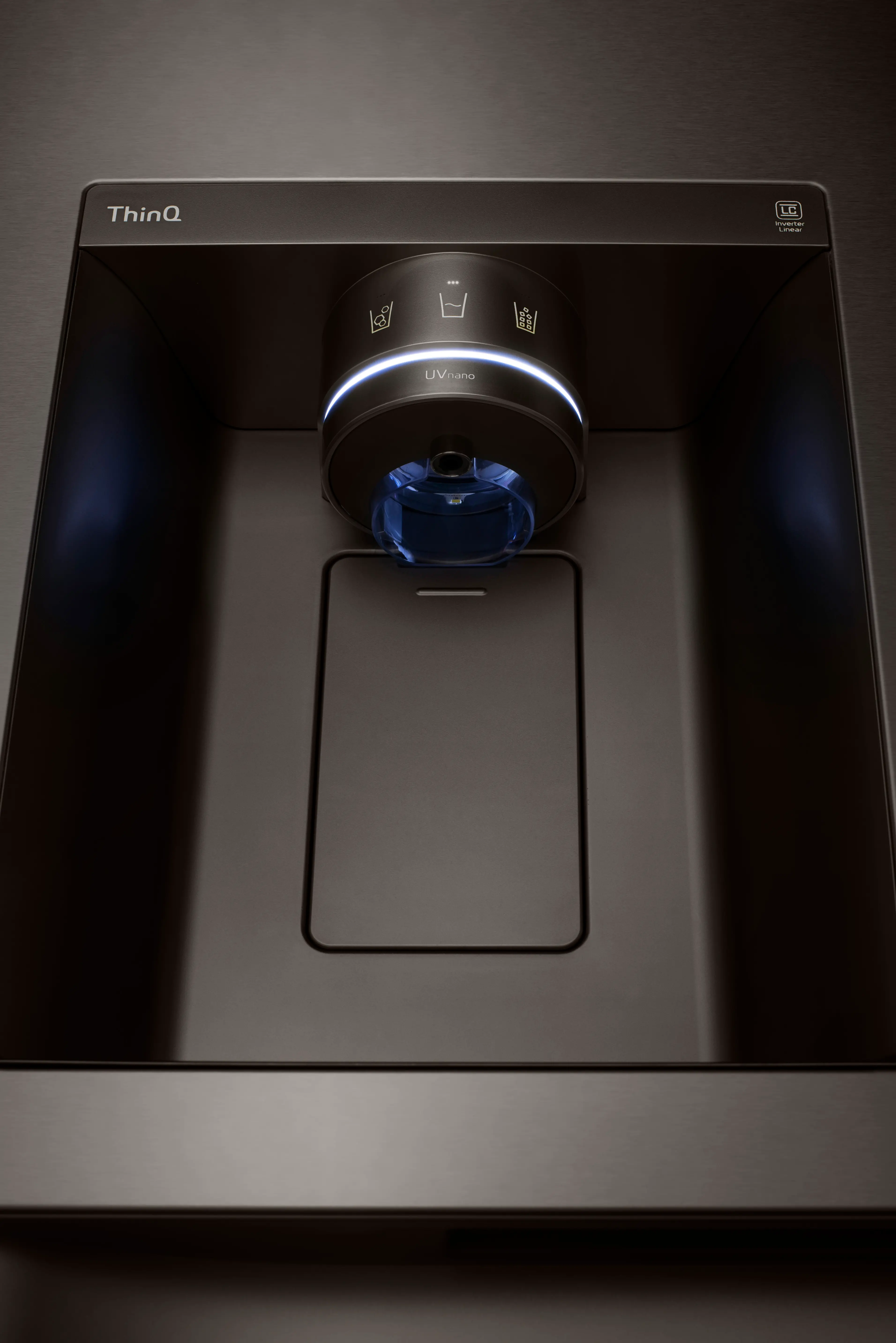 LRSOS2706D LG 26.8 cu ft Side by Side Refrigerator - Black Stainless Steel-16