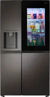 LRSOS2706D LG 26.8 cu ft Side by Side Refrigerator - Black Stainless Steel