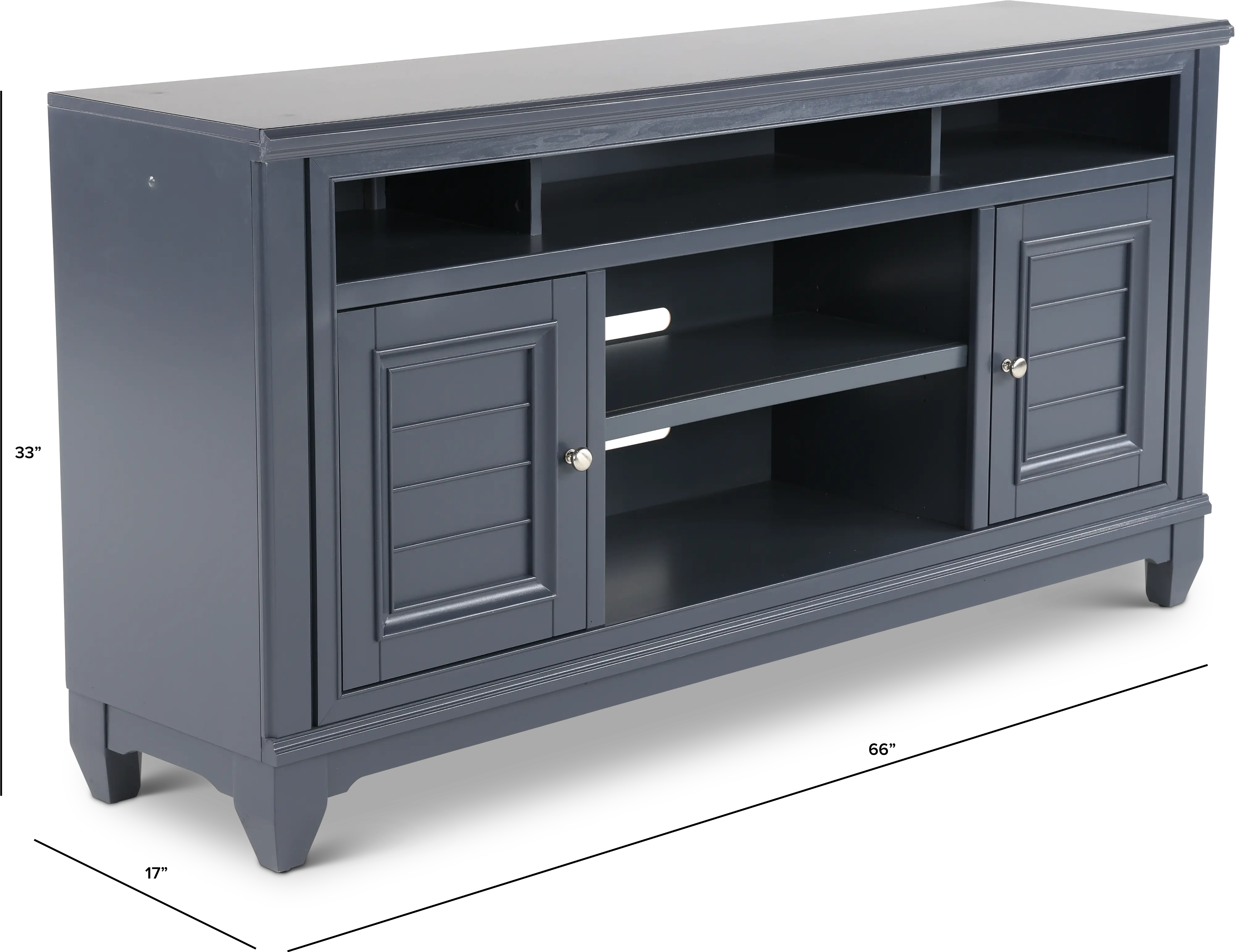 Belmar Nightfall Blue 66  TV Stand-3