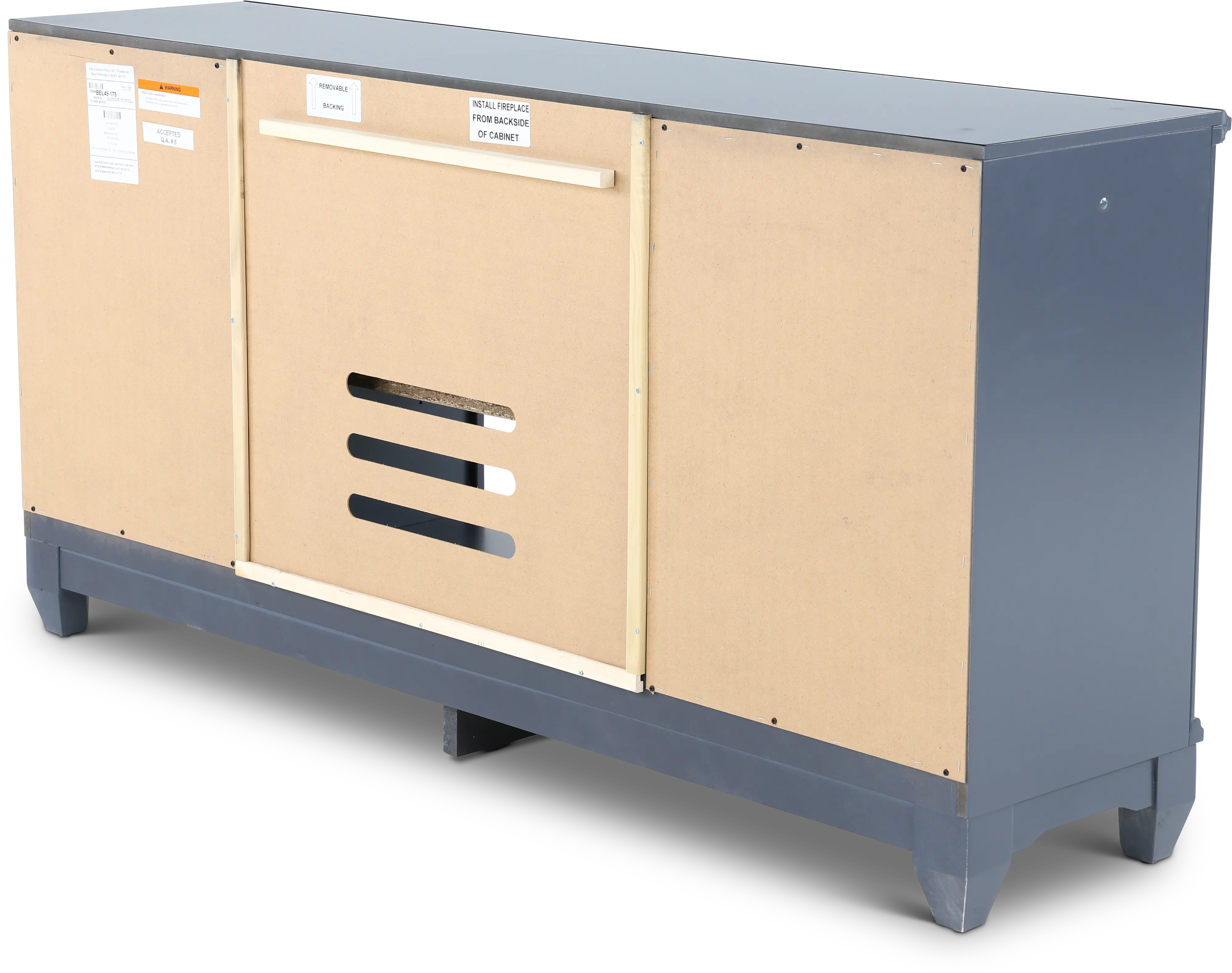 Belmar Nightfall Blue 66  TV Stand-6