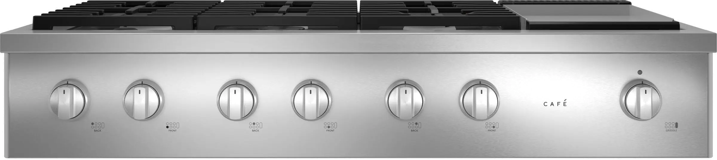 CGU486P2TS1 Cafe 48 Inch Gas Range Top - Stainless Steel-1