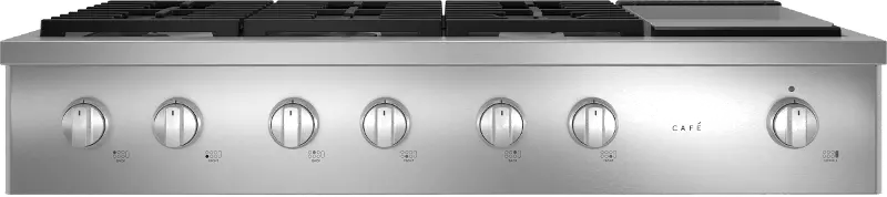 Cafe 48 Inch Gas Range Top - Stainless Steel