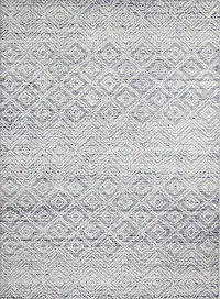 R130-BL-5X7.6-LC159 Verona 5 x 8 Naana Contemporary Blue Area Rug