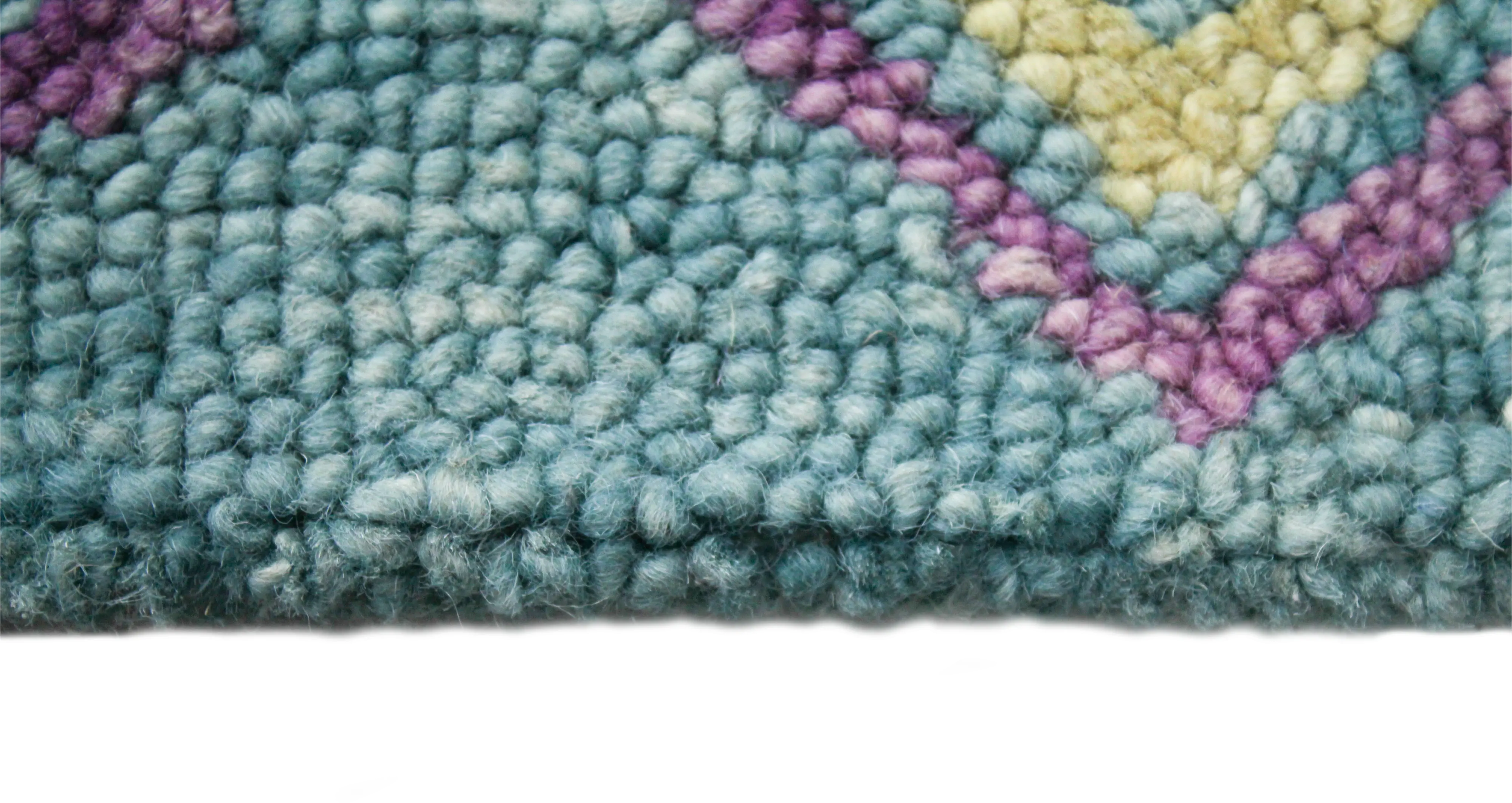 R131-TE-4X6-AL117 Valencia 4 x 6 Abstract Teal Area Rug-6