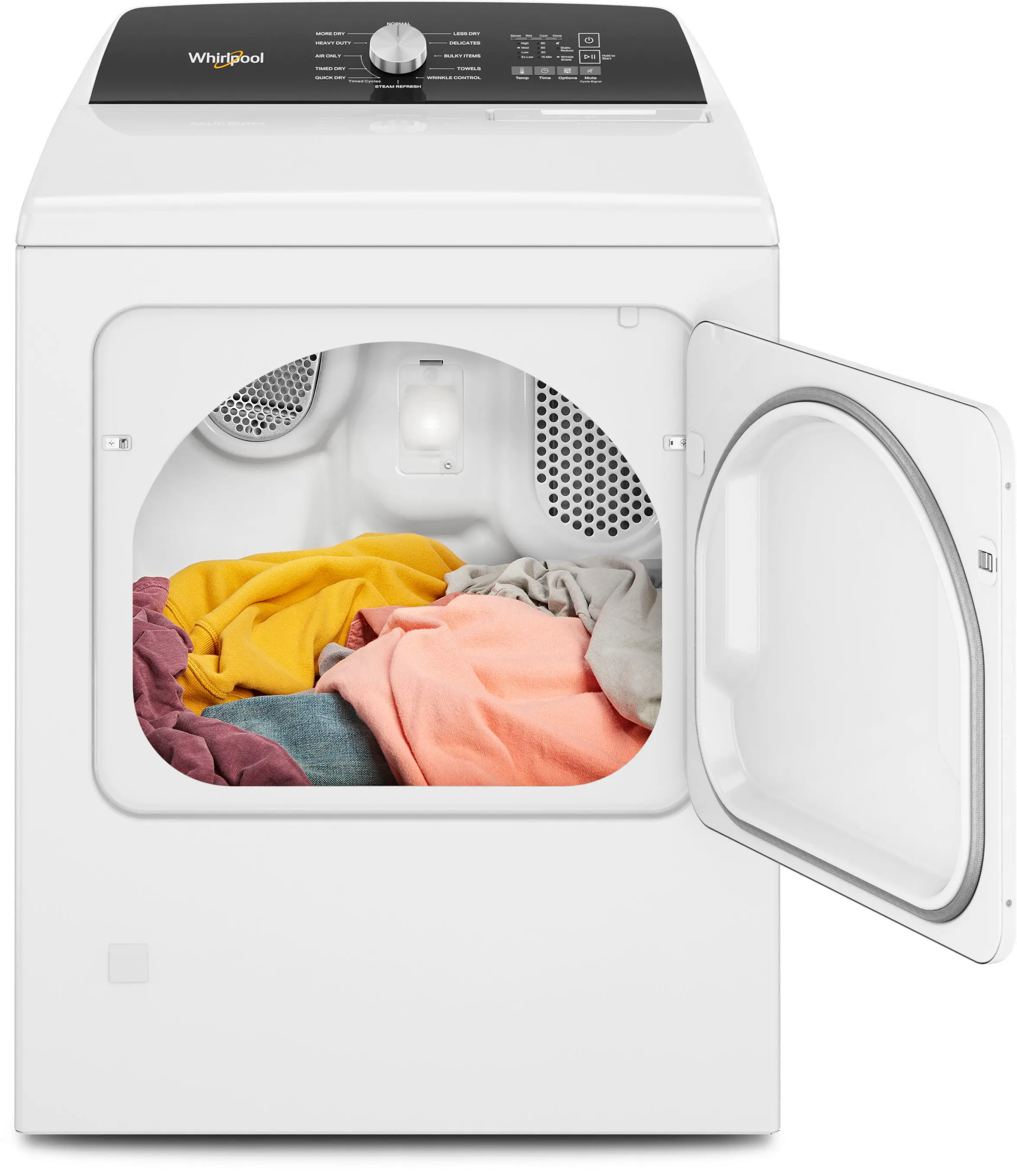 WGD5050LW Whirlpool Gas Dryer W5050 - White, 7.0 cu. ft.-3