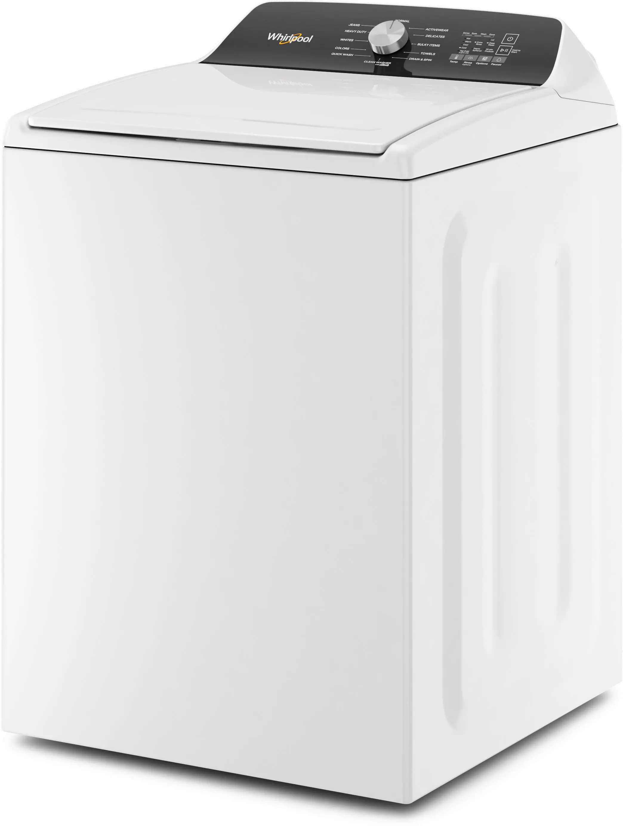 WTW5015LW Whirlpool Top Load Washer with Agitator 4.5 cu. ft. - White W5010-15
