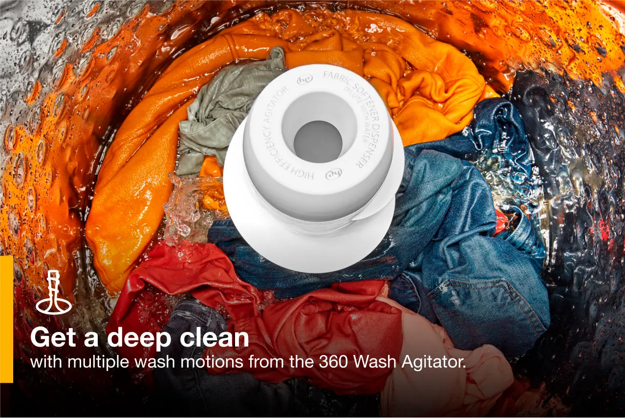 WTW5015LW Whirlpool Top Load Washer with Agitator 4.5 cu. ft. - White W5010-8