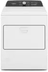 WGD5010LW Whirlpool Gas Dryer W5010 - White 7.0 cu ft