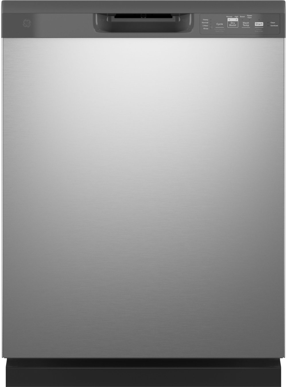 GE Front Control Dishwasher - Stainless Steel