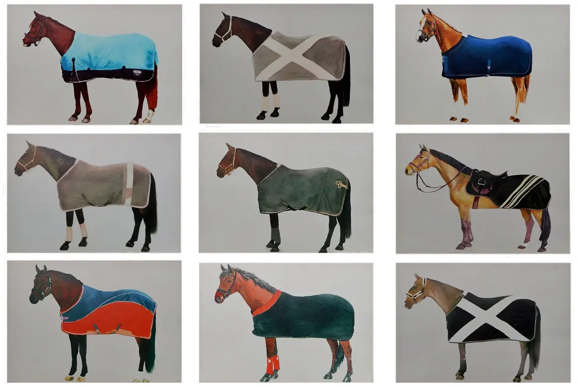 Assorted Horse Racing Canvas Prints-1