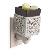 Classic Modern Cottage Gray Pluggable Fragrance Warmer