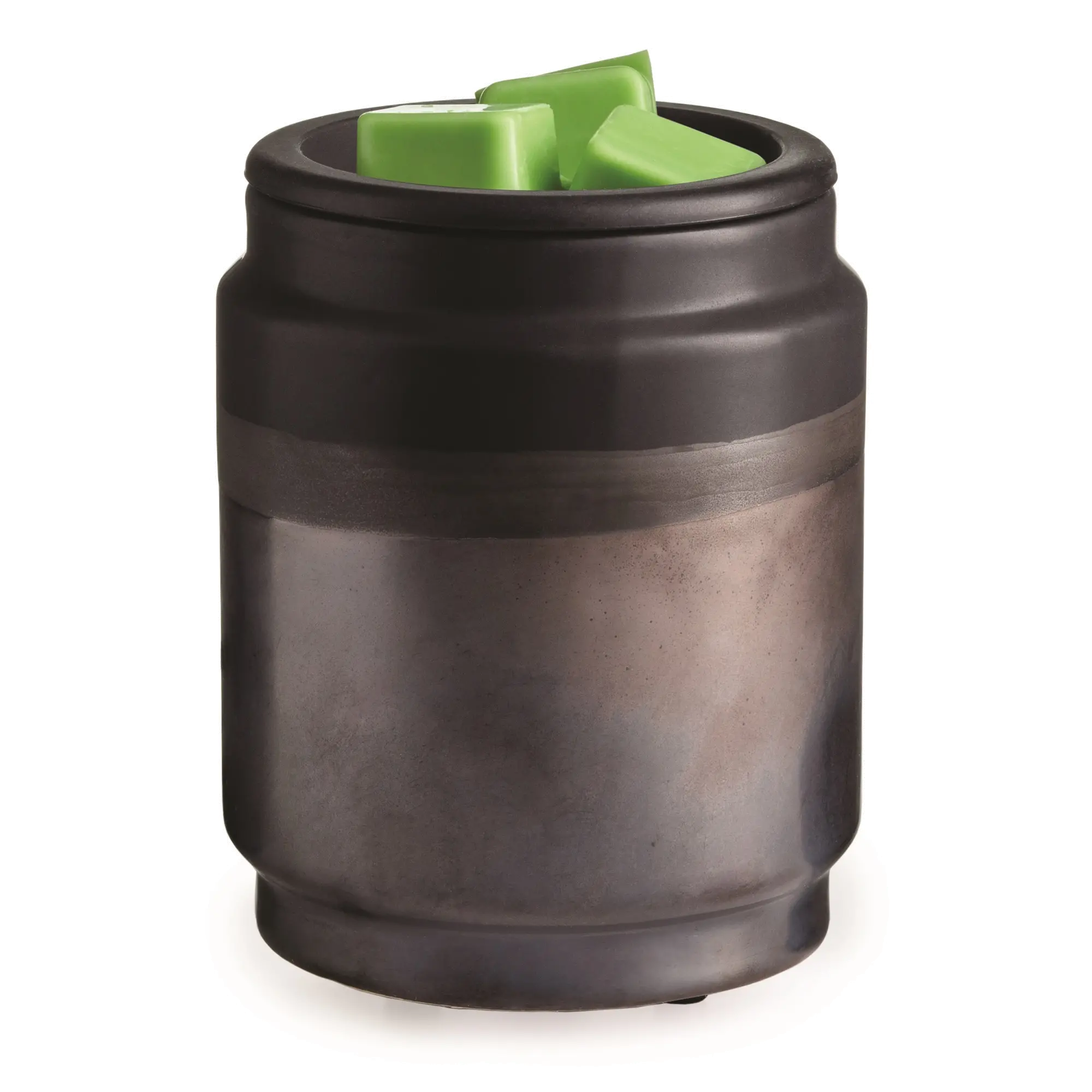 Black Dipped Flip Dish Wax Fragrance Warmer-1
