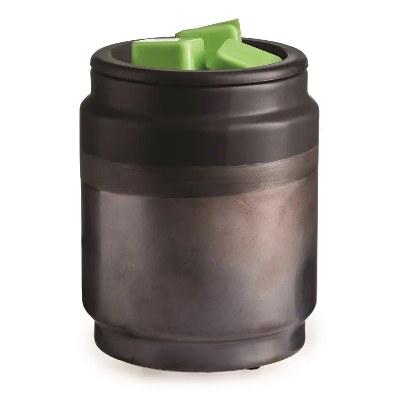 Black Dipped Flip Dish Wax Fragrance Warmer