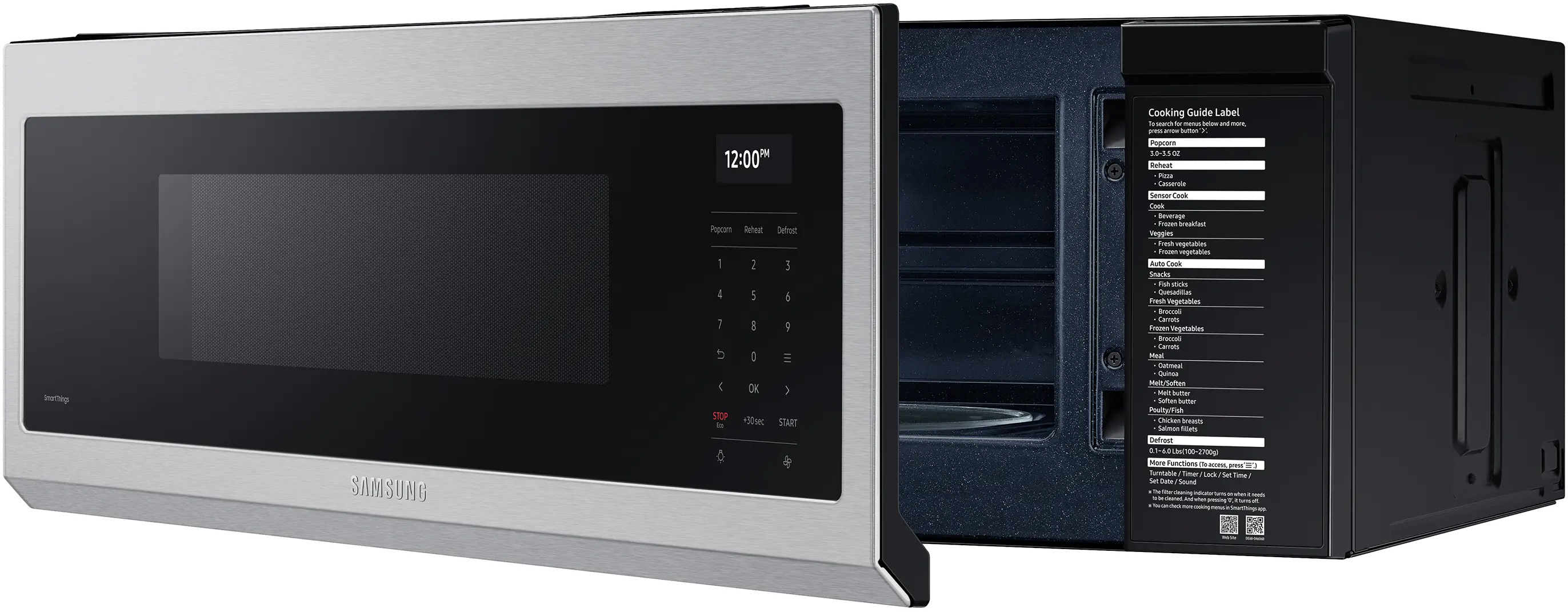 ME11A7710DS Samsung Over the Range Slim Microwave - Stainless Steel-5