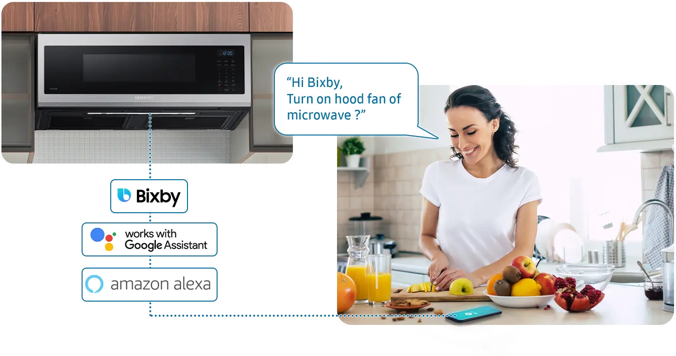 ME11A7510DS Samsung Over the Range Slim Microwave - Stainless Steel-10
