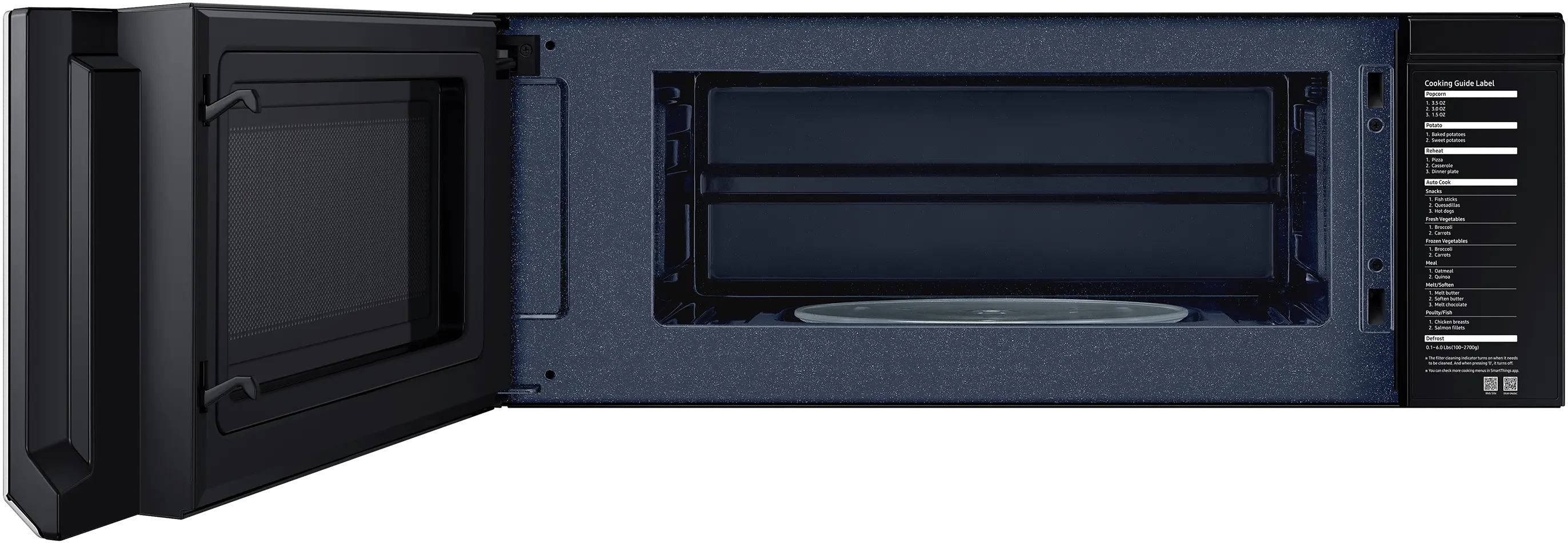 ME11A7510DS Samsung Over the Range Slim Microwave - Stainless Steel-3